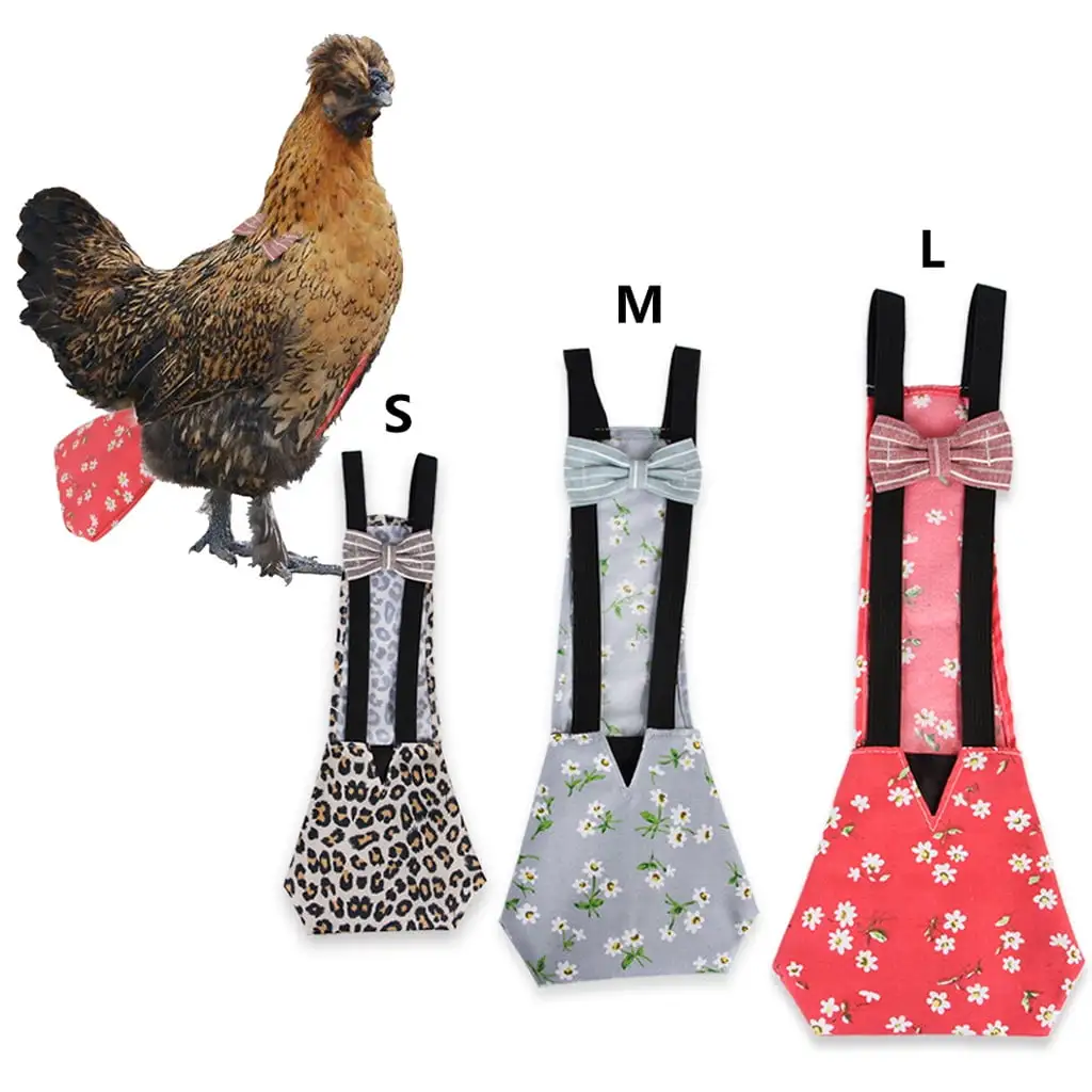 Jacenvly 2024 New Pet Supplies Clearance 3 Sizes Farm Pet Chicken Poultry Cloth Diaper Blue Birthday Gift Hoem Decor