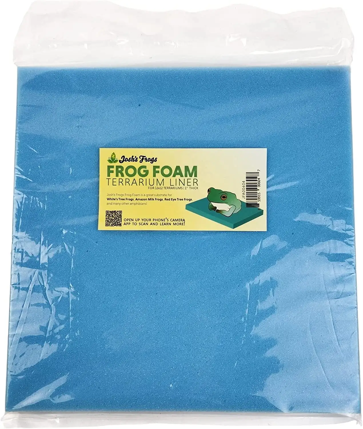 Josh's Frogs Frog Foam Terrarium Liner (12x12 glass terrarium)