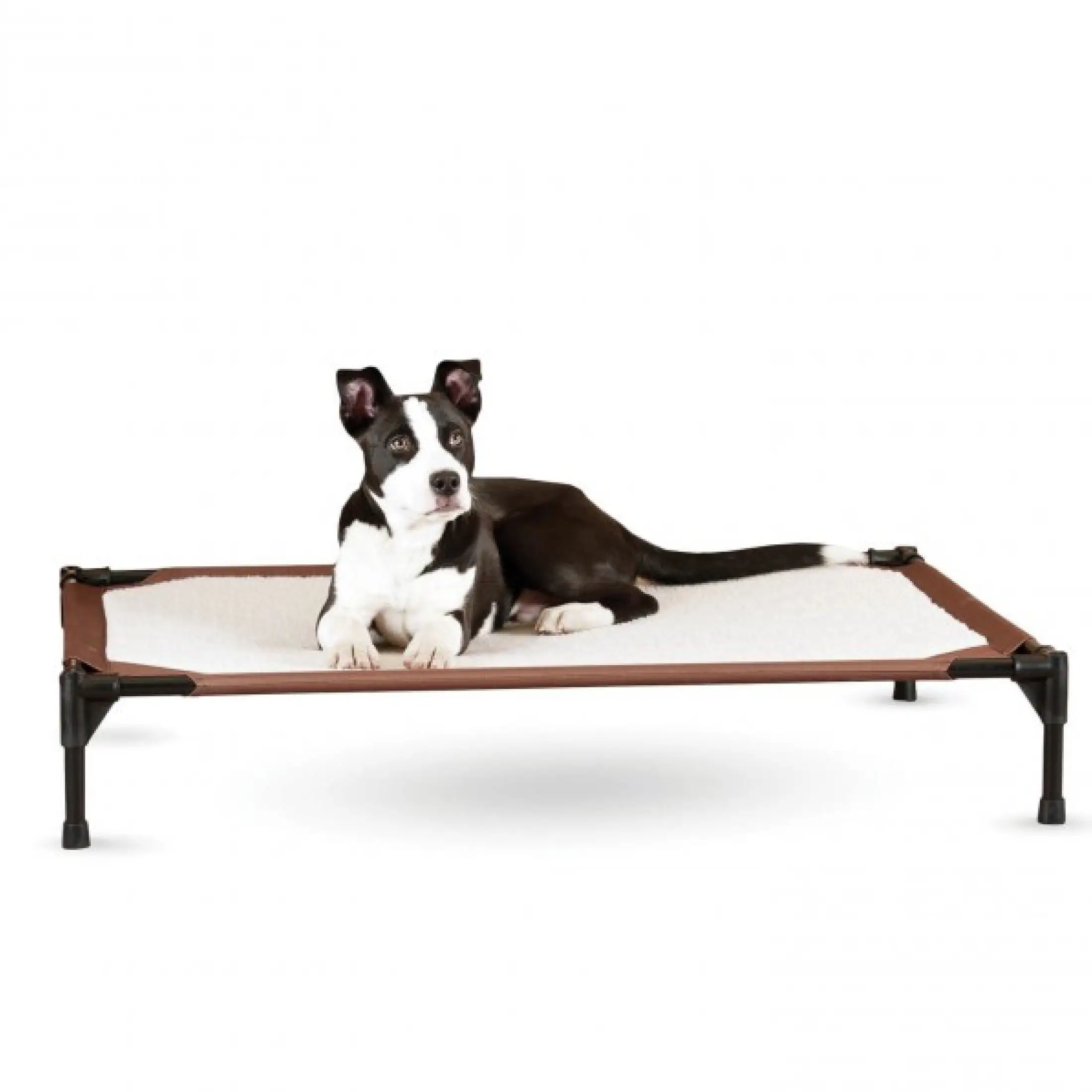 K&H Elevated Pet Cat Bed. Brown