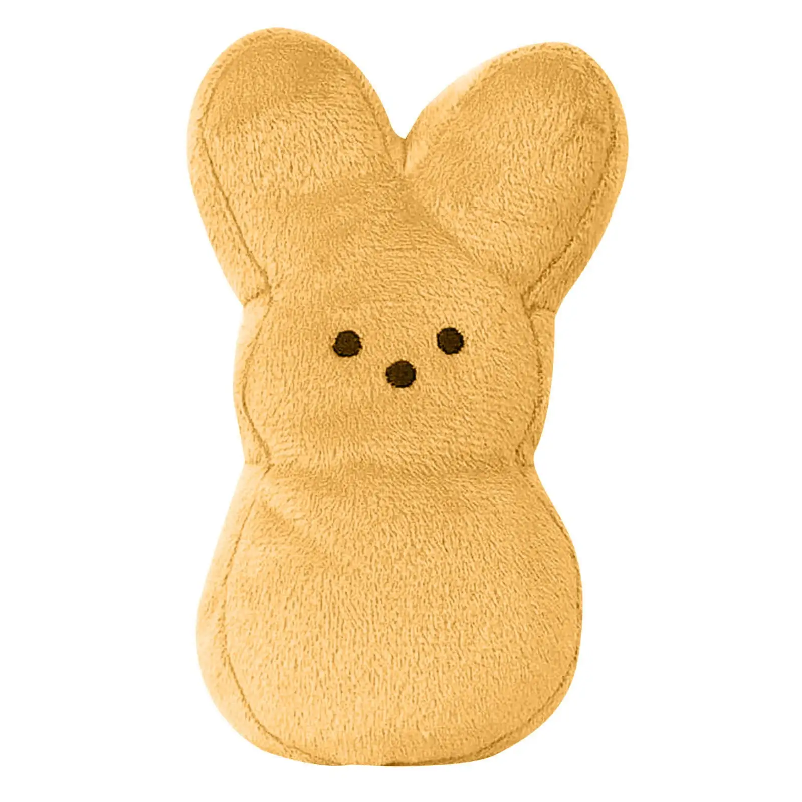 KEVCHE Creative Novel Mini Plush Bunny Toy for Dogs Kids Interactive Rabbit Easter Gift Orange