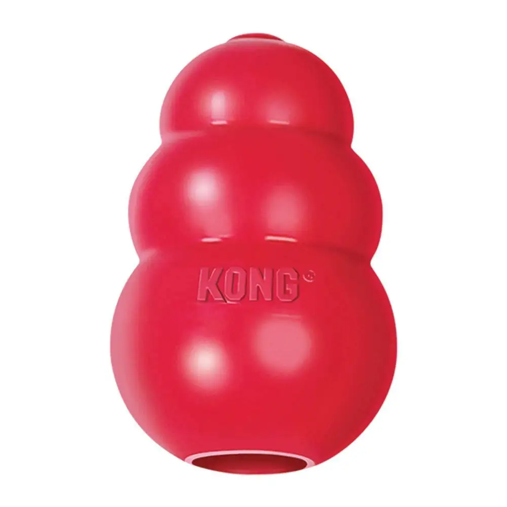 KONG Classic Dog Chew Toy. Red