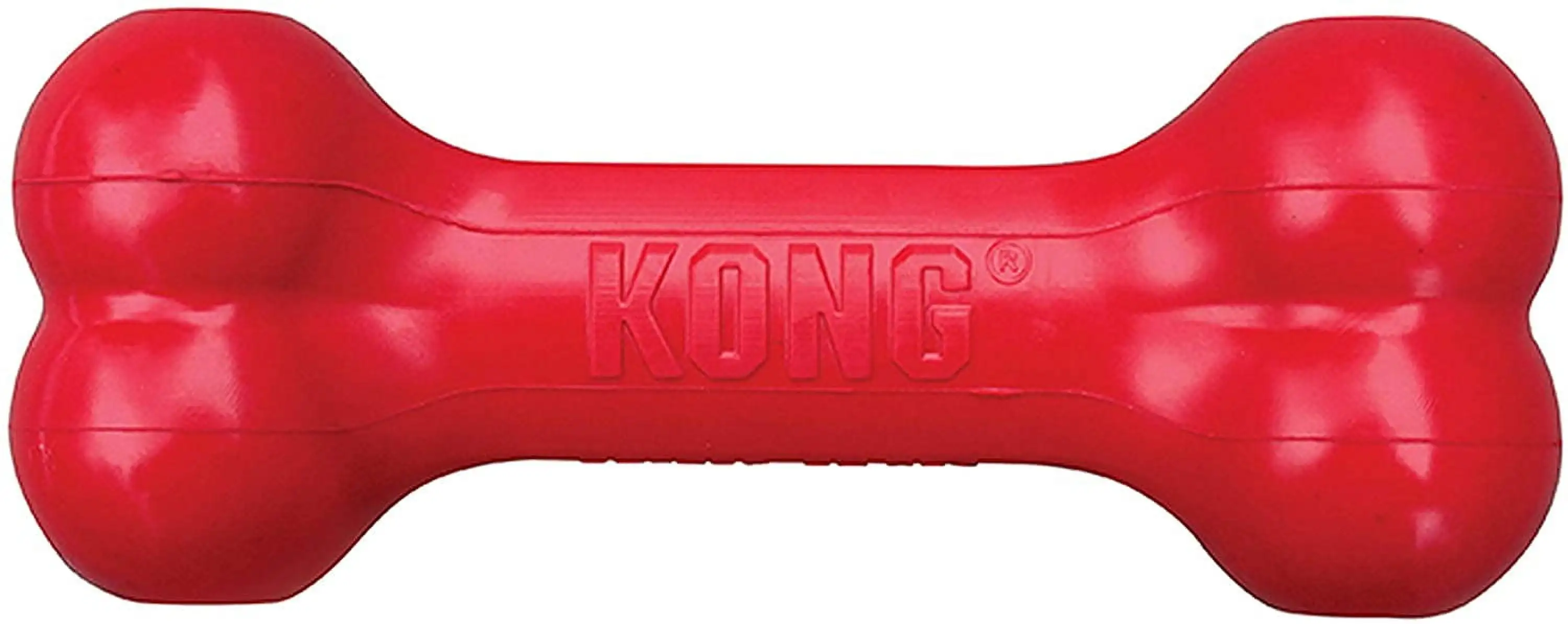 KONG Goodie Bone Durable Dog Toy. Red