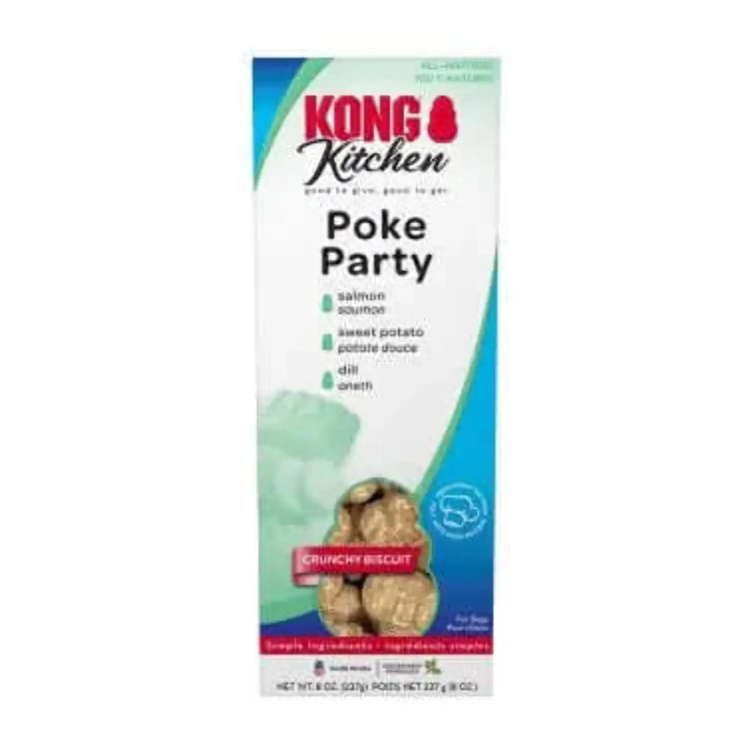 KONG Kitchen Crunchy Biscuit Poke Party 8oz