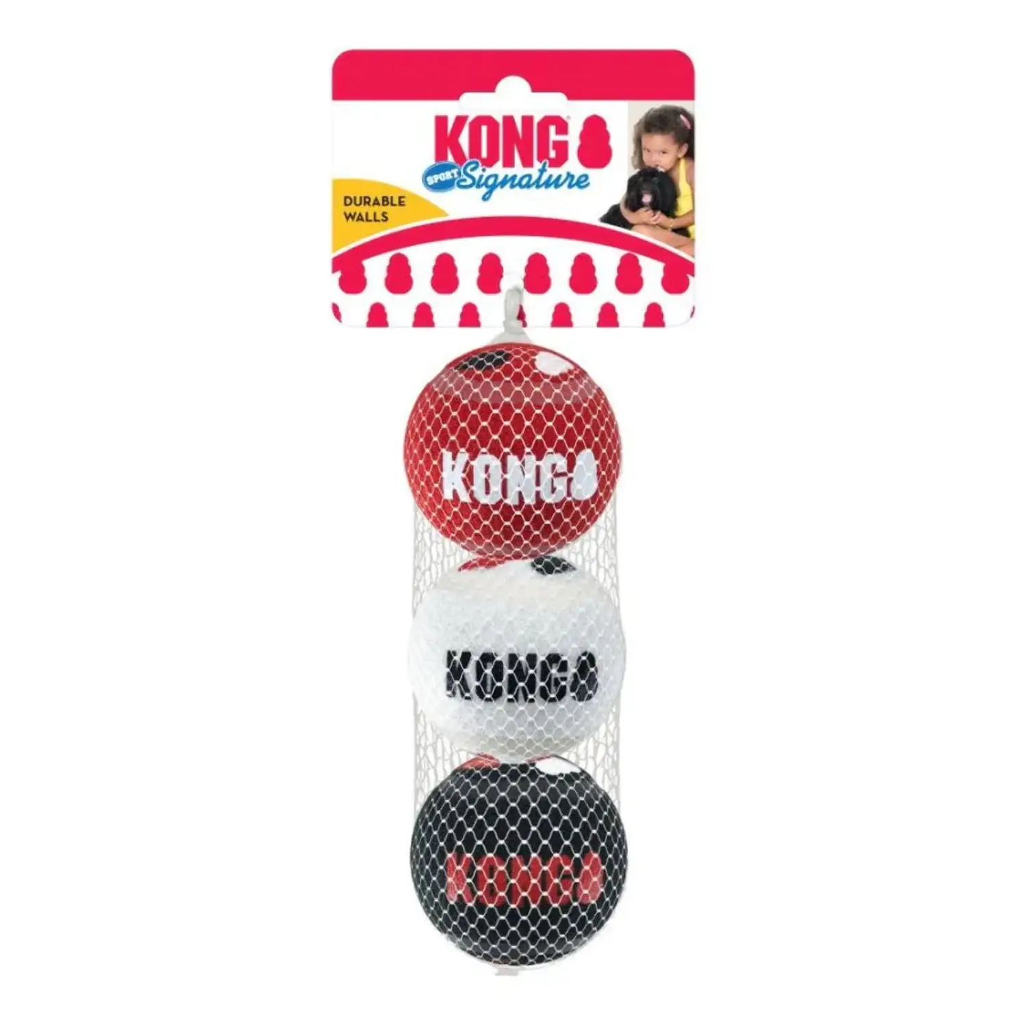 KONG Signature Sport Balls Dog Toy