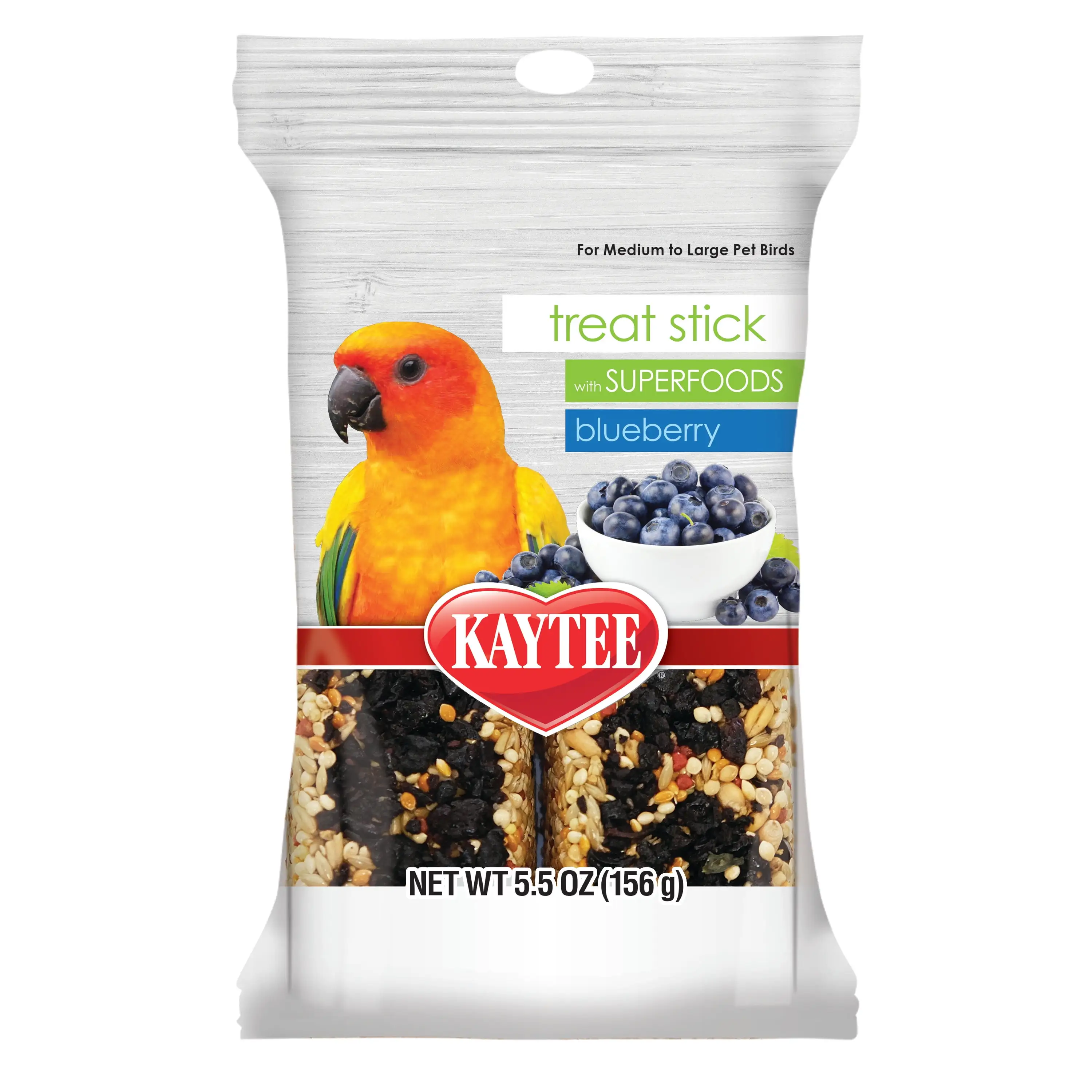 Kaytee Avian Superfood Treat Stick. Blueberry. 5.5 ounces