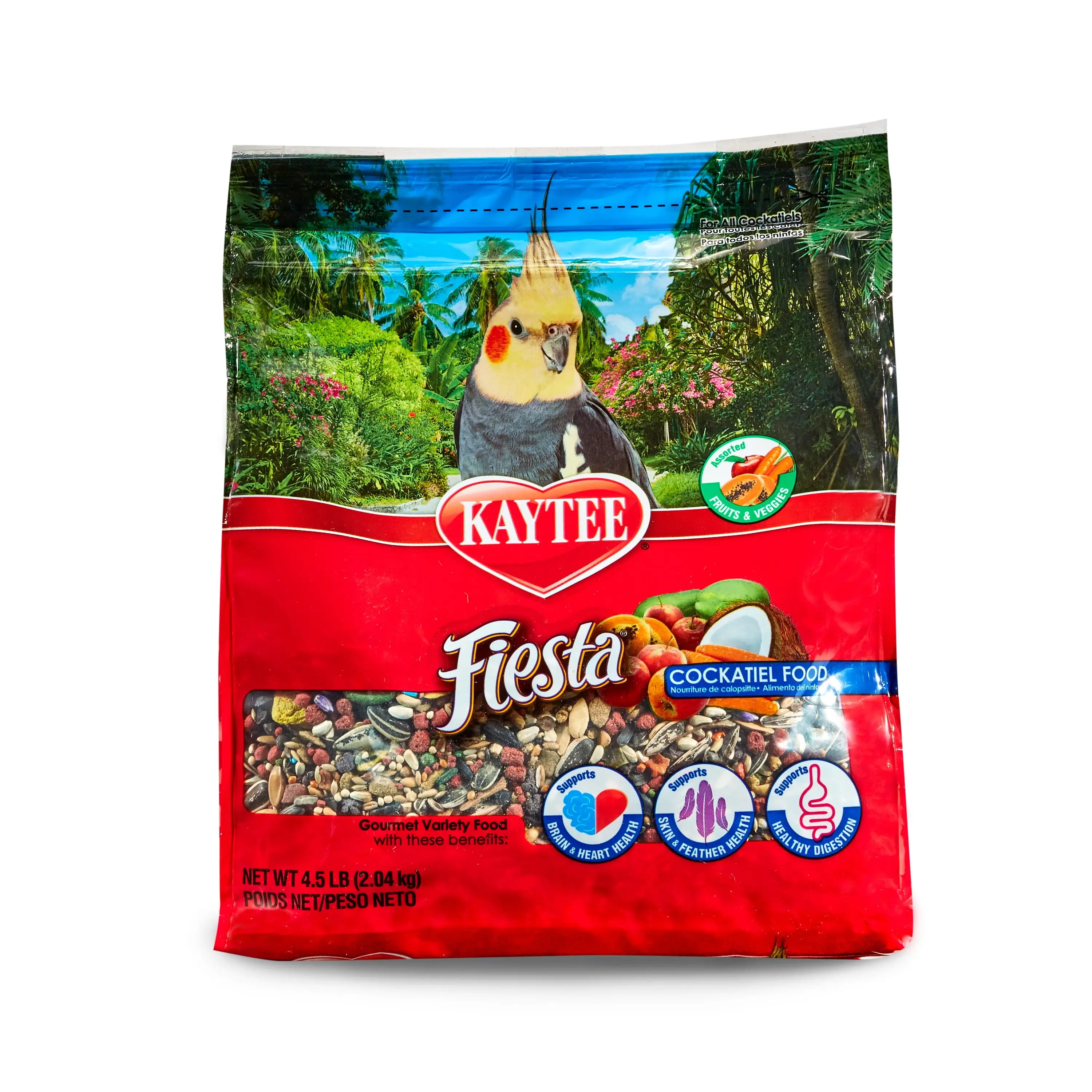 Kaytee Fiesta Cockatiel Food 4.5 lb