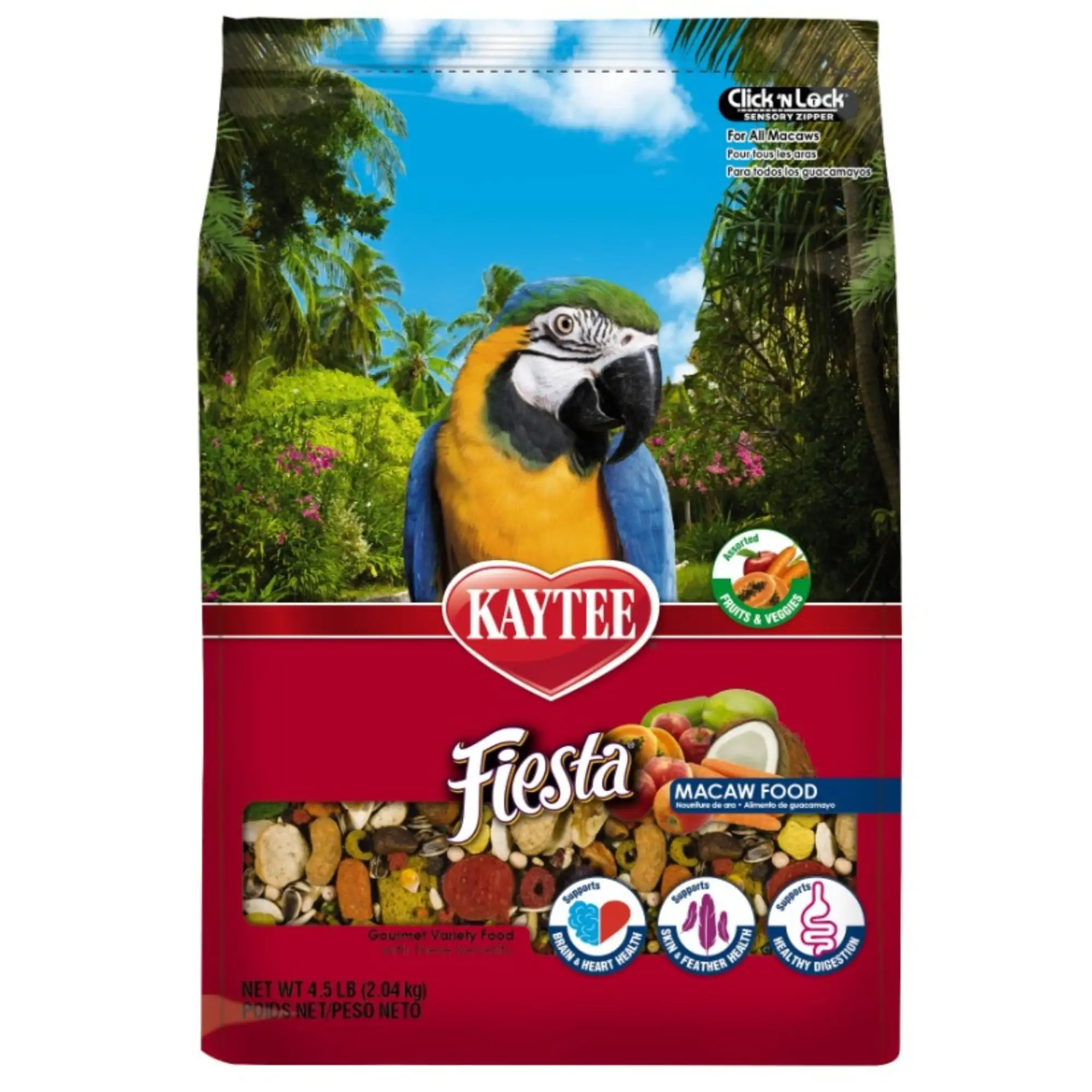 Kaytee Fiesta Macaw Gourmet Variety Diet