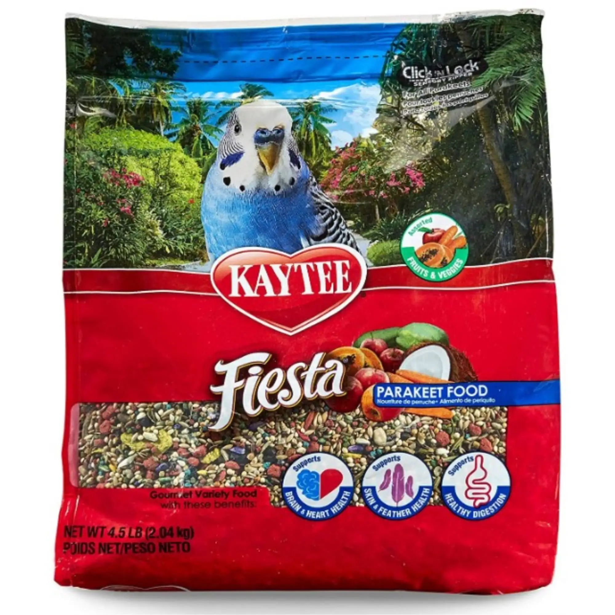 Kaytee Fiesta Parakeet Gourmet Variety Diet