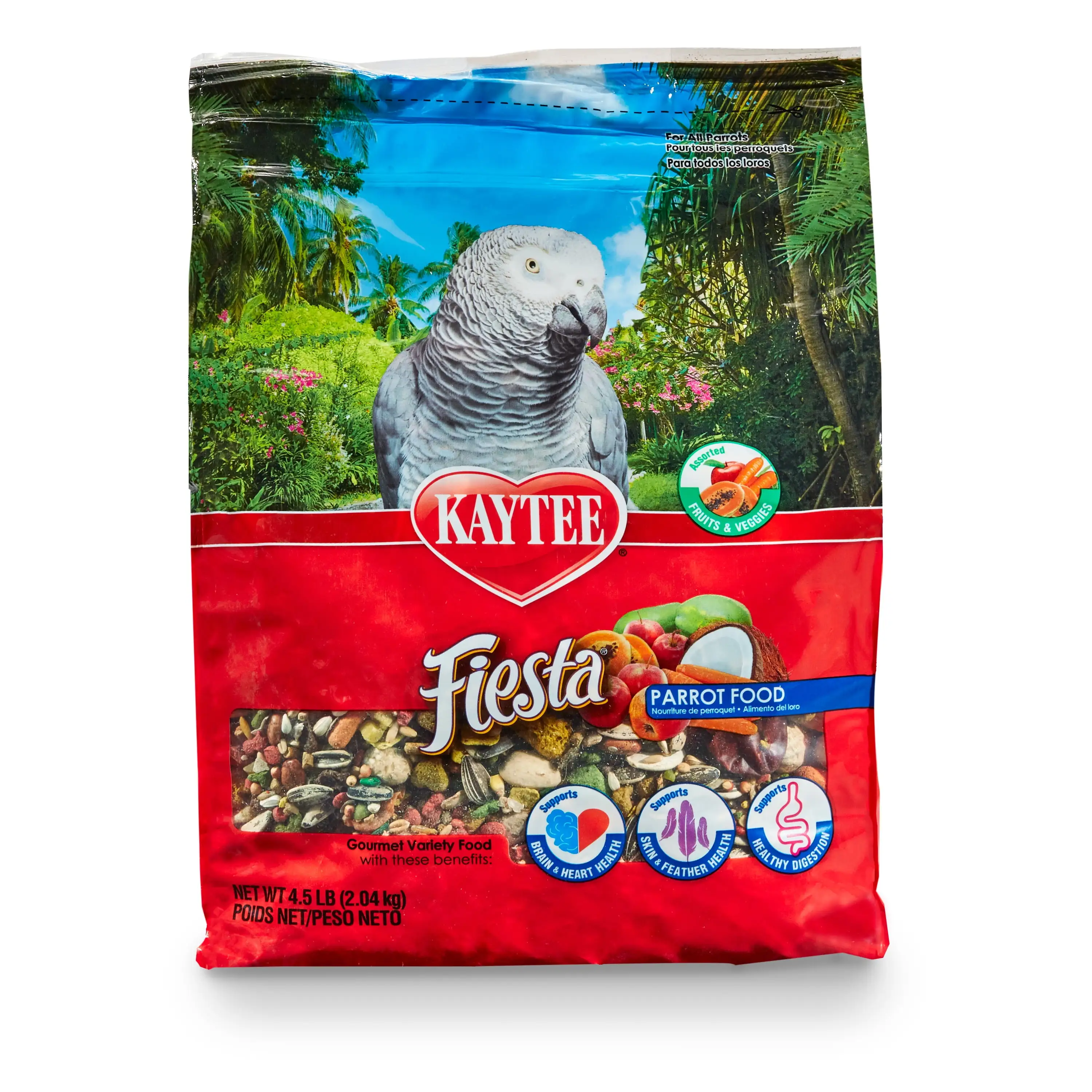 Kaytee Fiesta Parrot Food. 4.5 lb