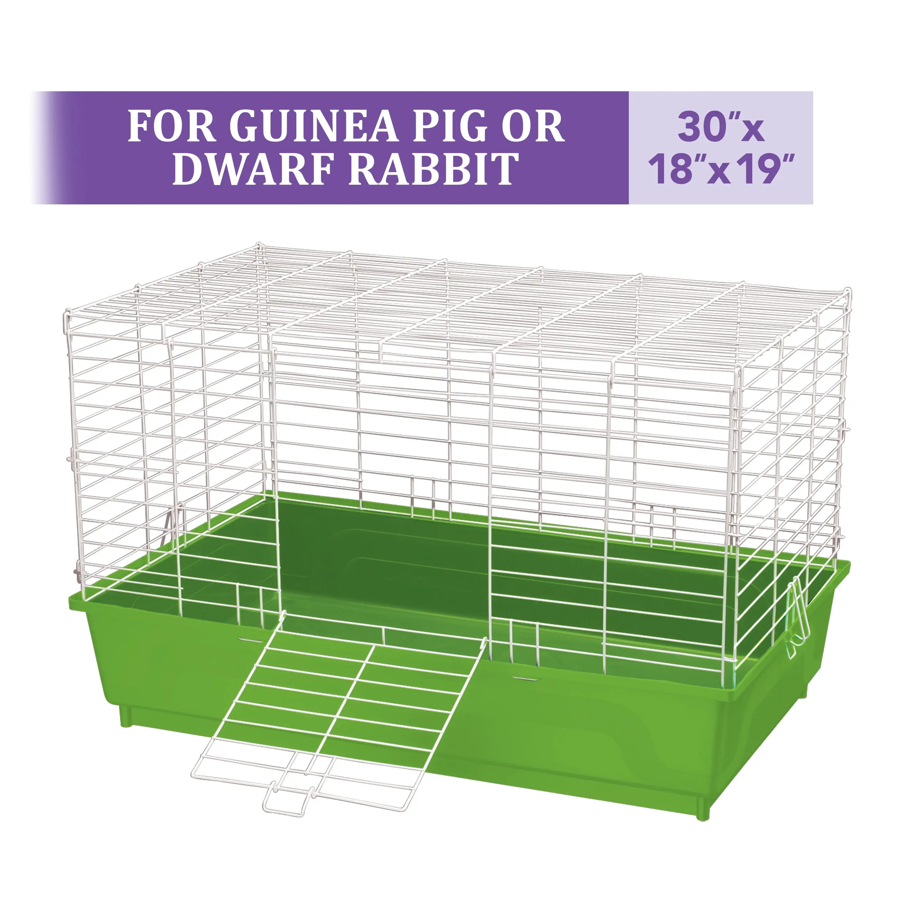 Kaytee My First Home Habitat for Pet Guinea Pigs or Dwarf Rabbits. Large. 30 x 18 in