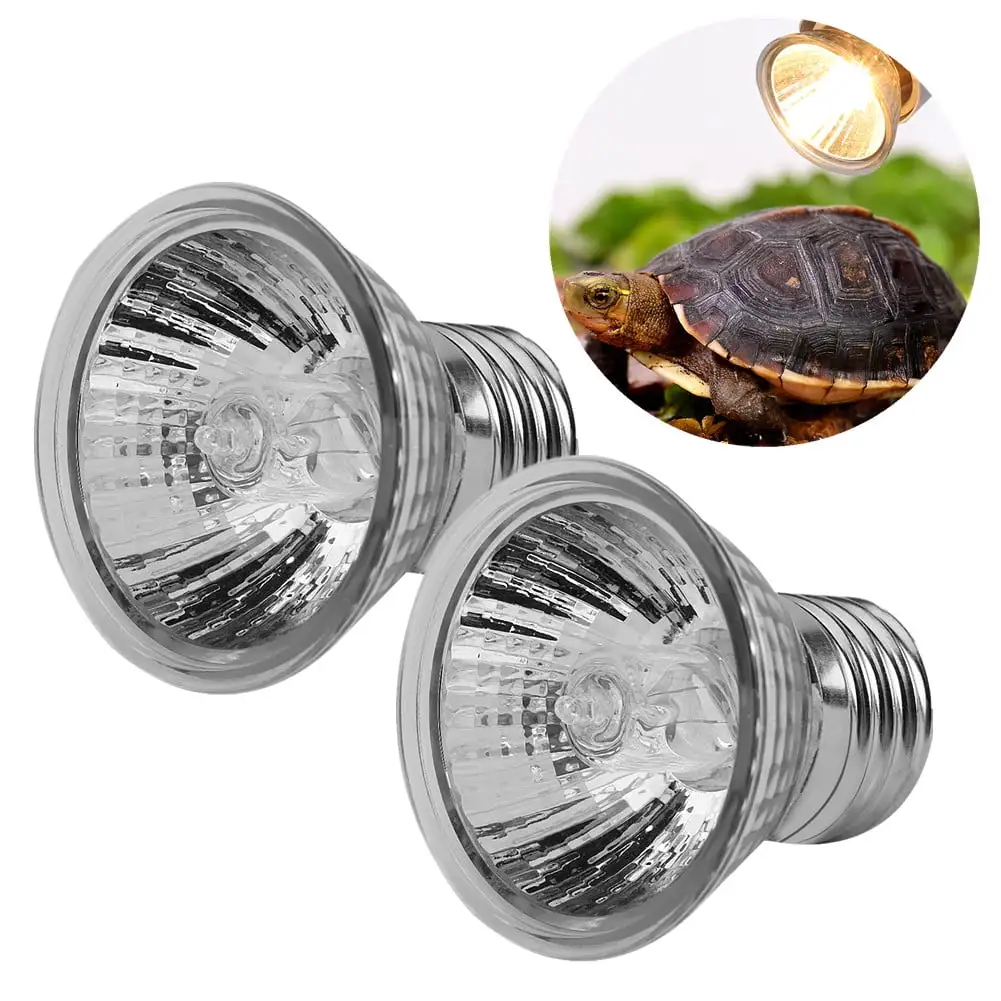 Keenso 75W Heating Light Bulb Aquarium Lamp for Pet Reptile Turtles. Reptile Heating Light. Aquarium Heating Light .For Turtle & Aquatic Reptile Habitat