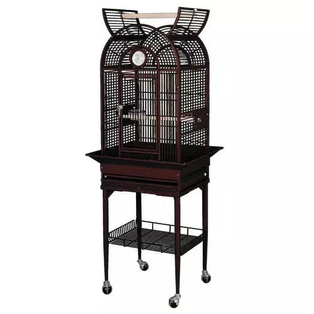 Kings Cages SLUX 1816 Superior Luxury Line Bird Cage 18X16X57. (Coppertone $10.00)