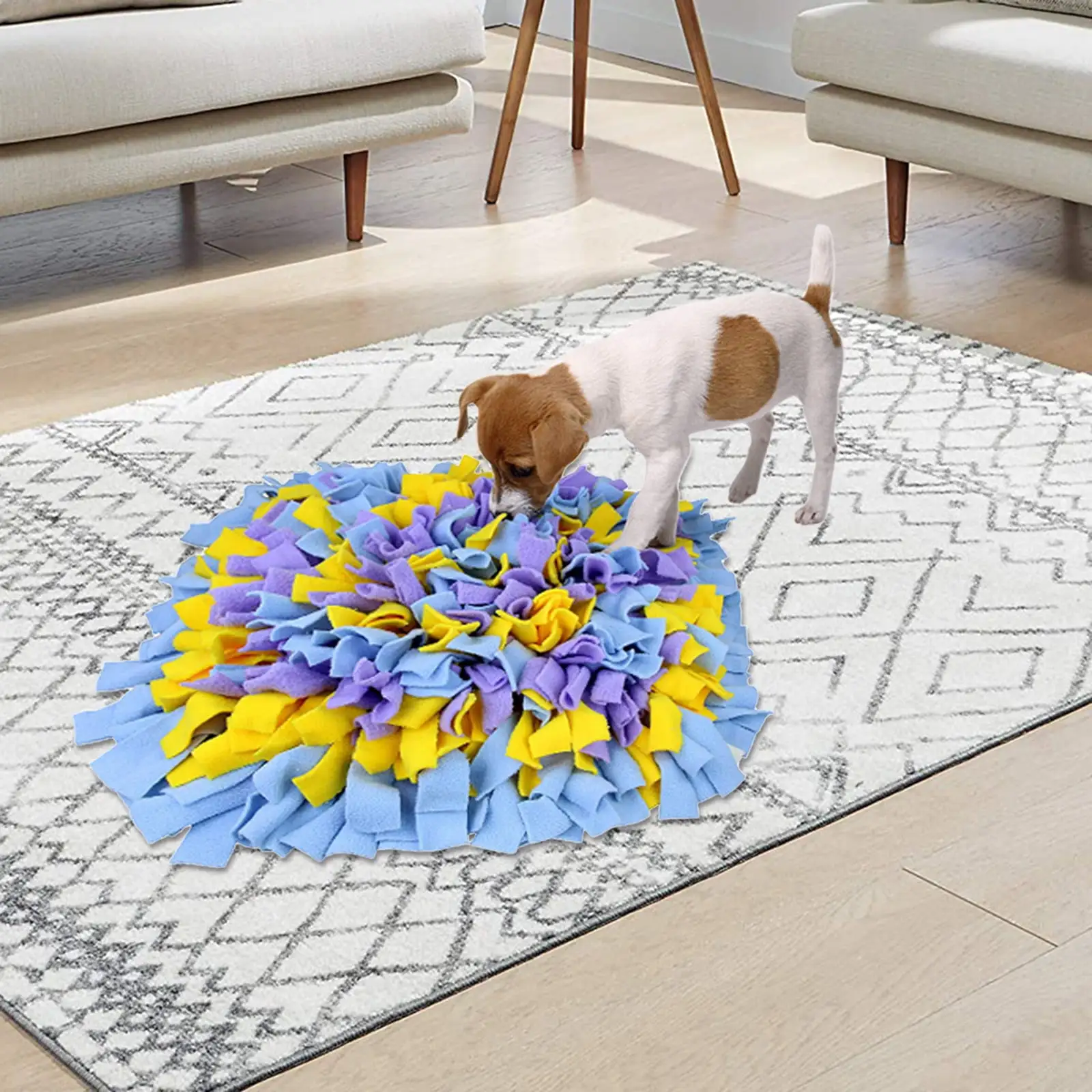 Kiplyki Wholesale Wooly Washable Snuffle Mat Feeding Mat for Dogs Naturally Perfect for Any Breed