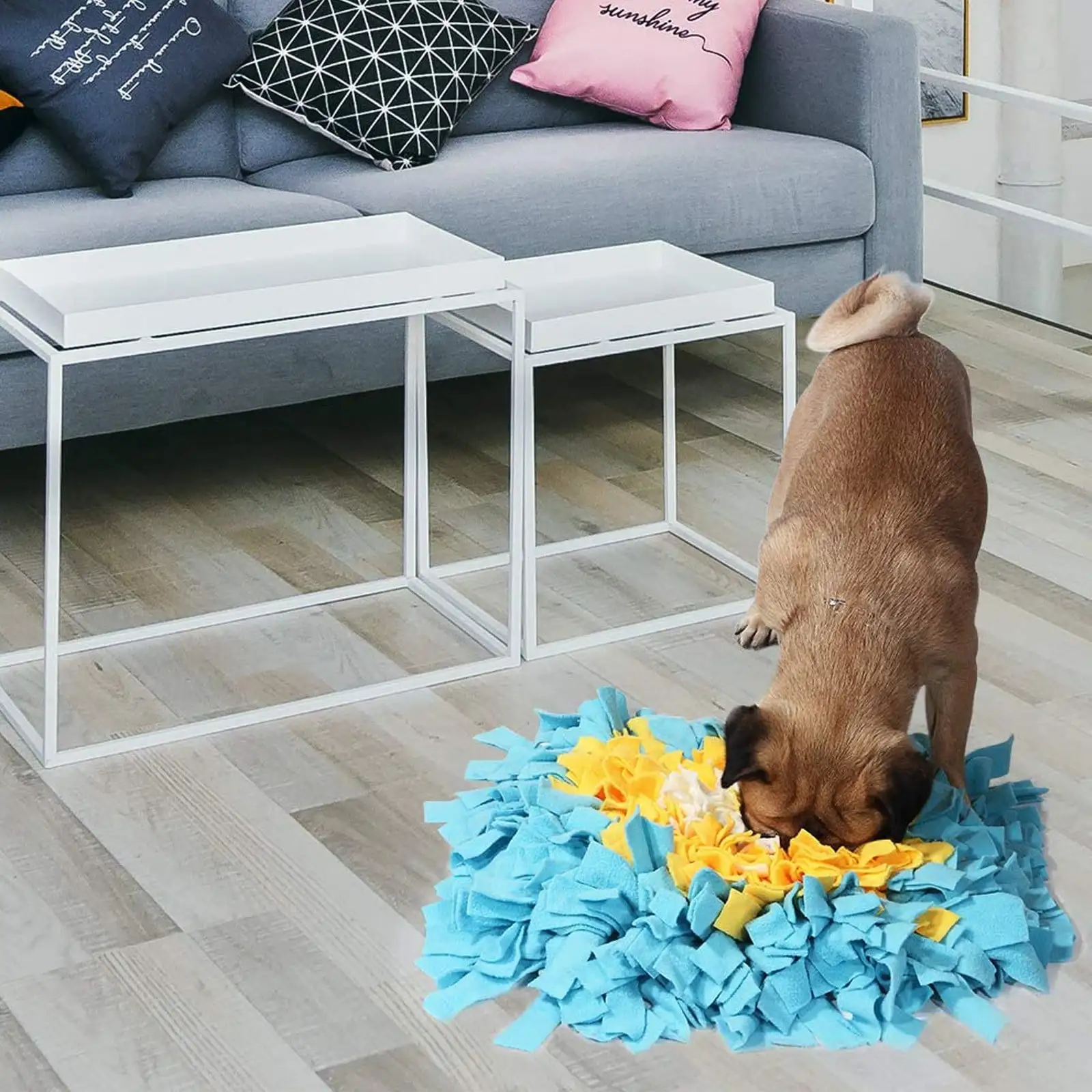 Kiplyki Wholesale Wooly Washable Snuffle Mat Feeding Mat for Dogs Naturally Perfect for Any Breed