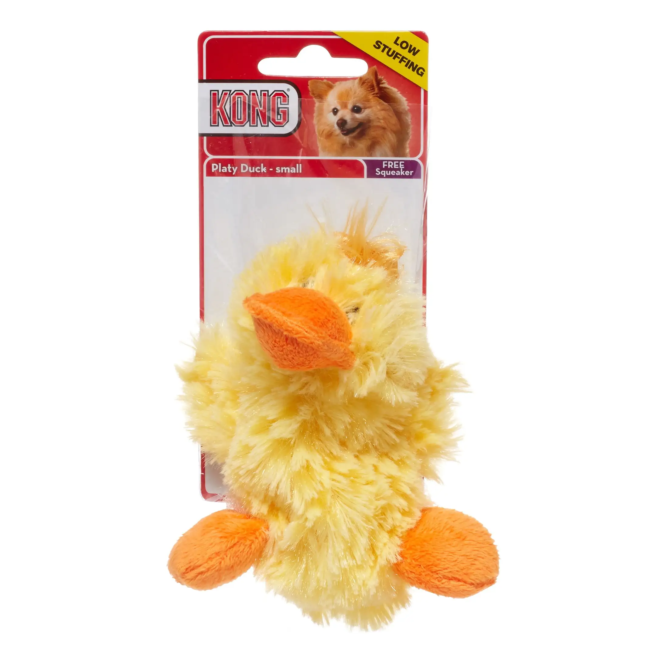 Kong Small Platy Duck Plush Cat Toy