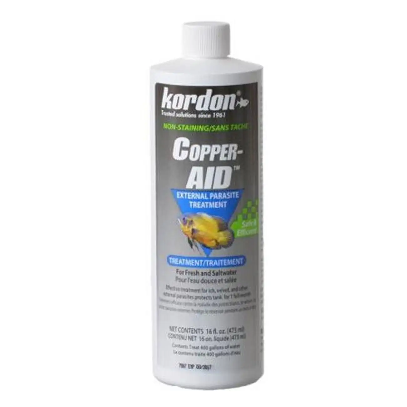 Kordon Copper Aid External Parasite Treatment - 16 oz (Treats 400 Gallons)