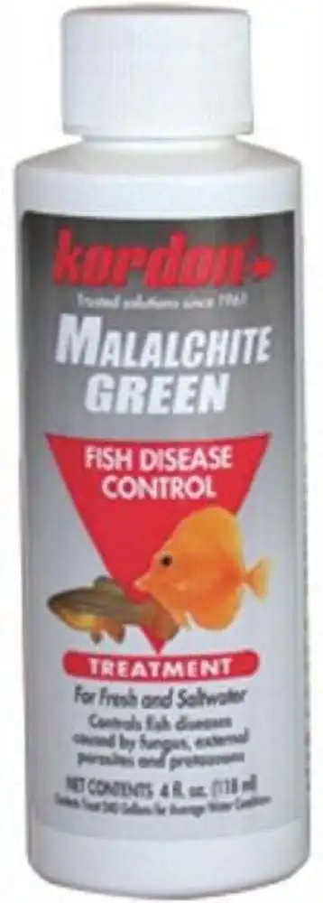 Kordon Malachite Green Fish Disease Control Fresh & Saltwater 4oz 118ml