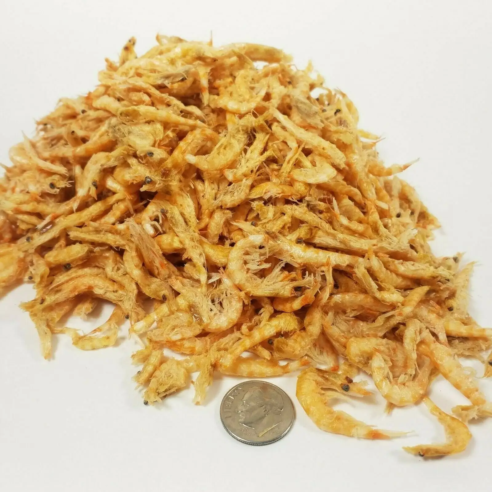 Krill. Freeze Dried Krill for ALL Fish. Koi. Turtles and more...1/4-lb