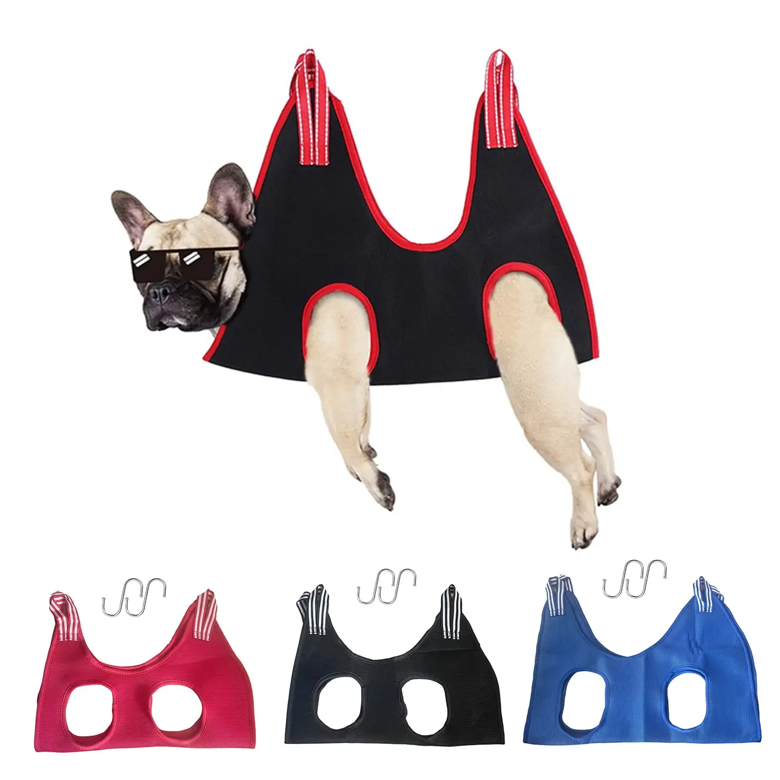 Kripyery Pet Beauty Hammock Anti-scratch Trimming Hanging Hook Cat Grooming Nail Cutting Fixed Bag Pet Supplies