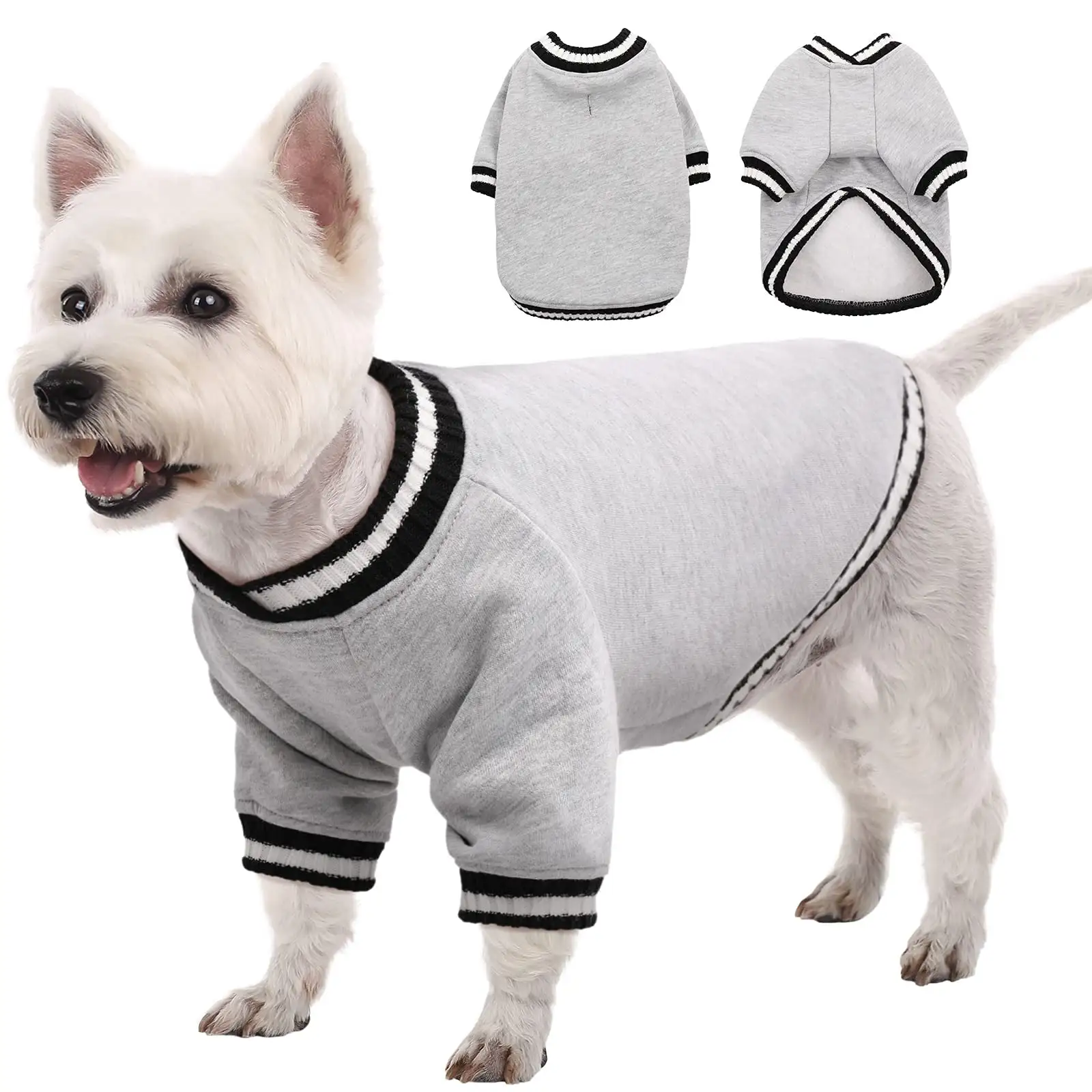 Kuoser Dog Winter Sweater. Dog Jacket for Small Medium Dogs Cats