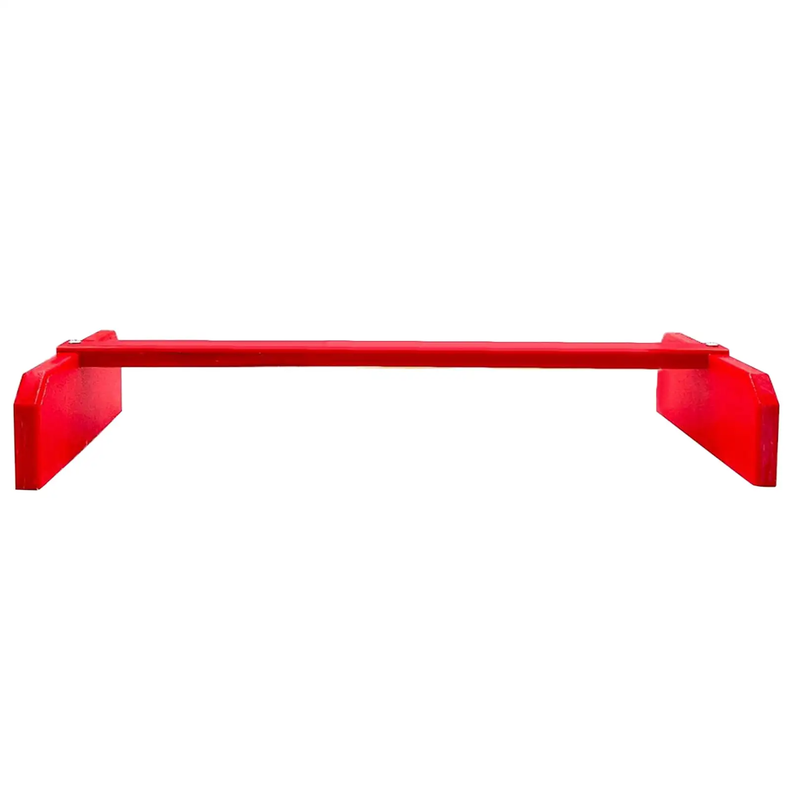 LA TALUS Parrot Perch Stable Structure Wear-resistant Wood Bird Chicken Roosting Bar Perch Farm Supplies Red One Size