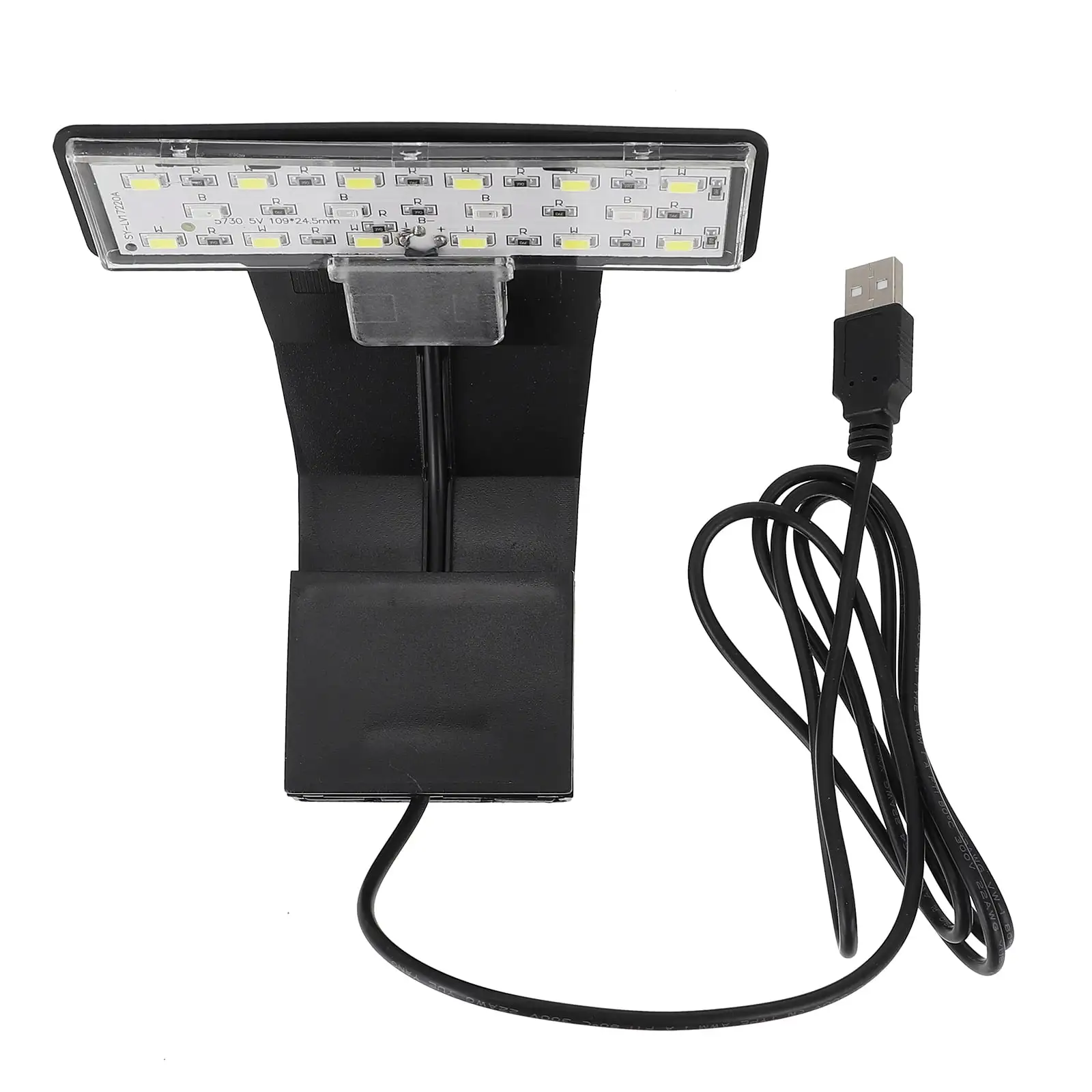 LED Aquarium Lamp Fish Tank Light Clip-on LED Aquatic Lights Waterproof Lamp