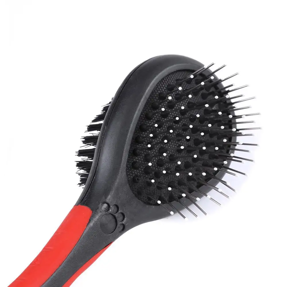 LYUMO Dogs Brush Comb.2Sizes Fashion Double Side Pet Cat Dog Puppy Comb Hair Shedding Removal Cleaning Brush.Pet Comb