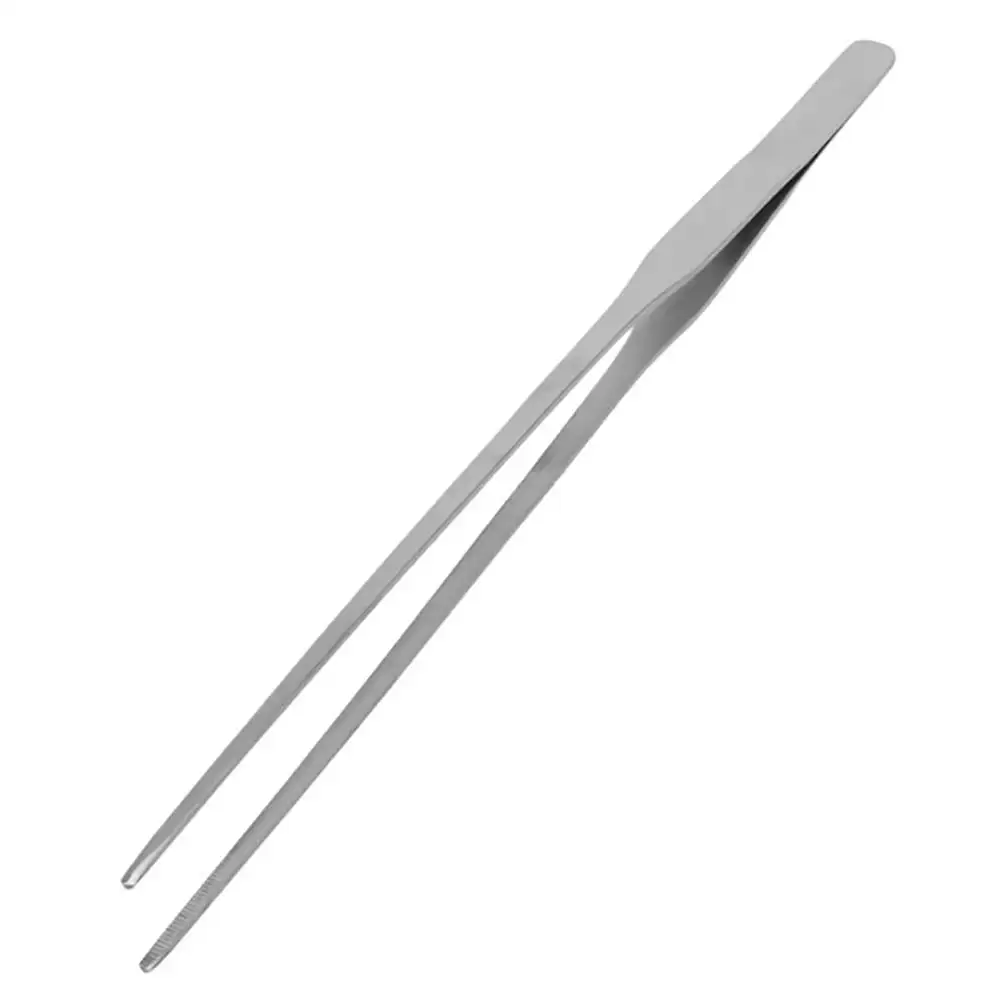 Labakihah Stainless Steel Curved Aquarium Tweezers Aquarium Shrimp Tank Tweezer