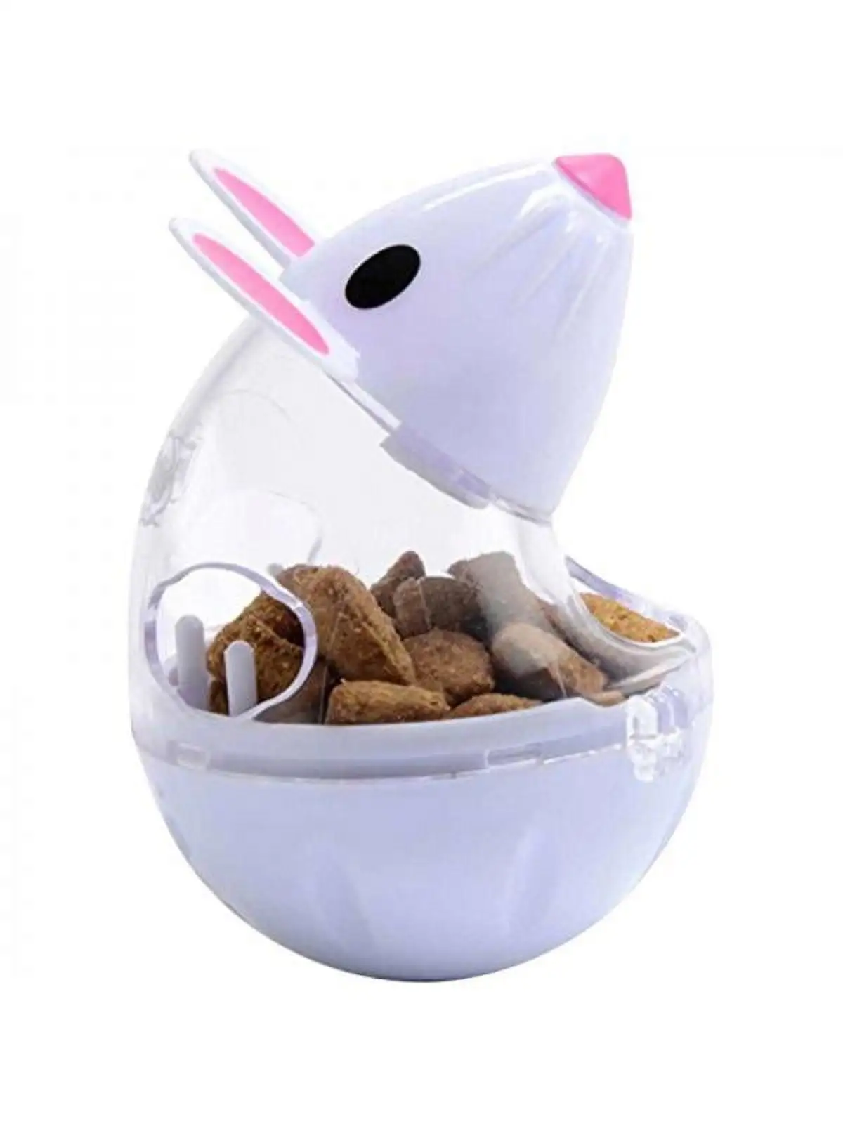 Lavaport Pet Dog Cat Funny Treat Dispensing Food Toys Mouse Tumbler Dispenser Feeder