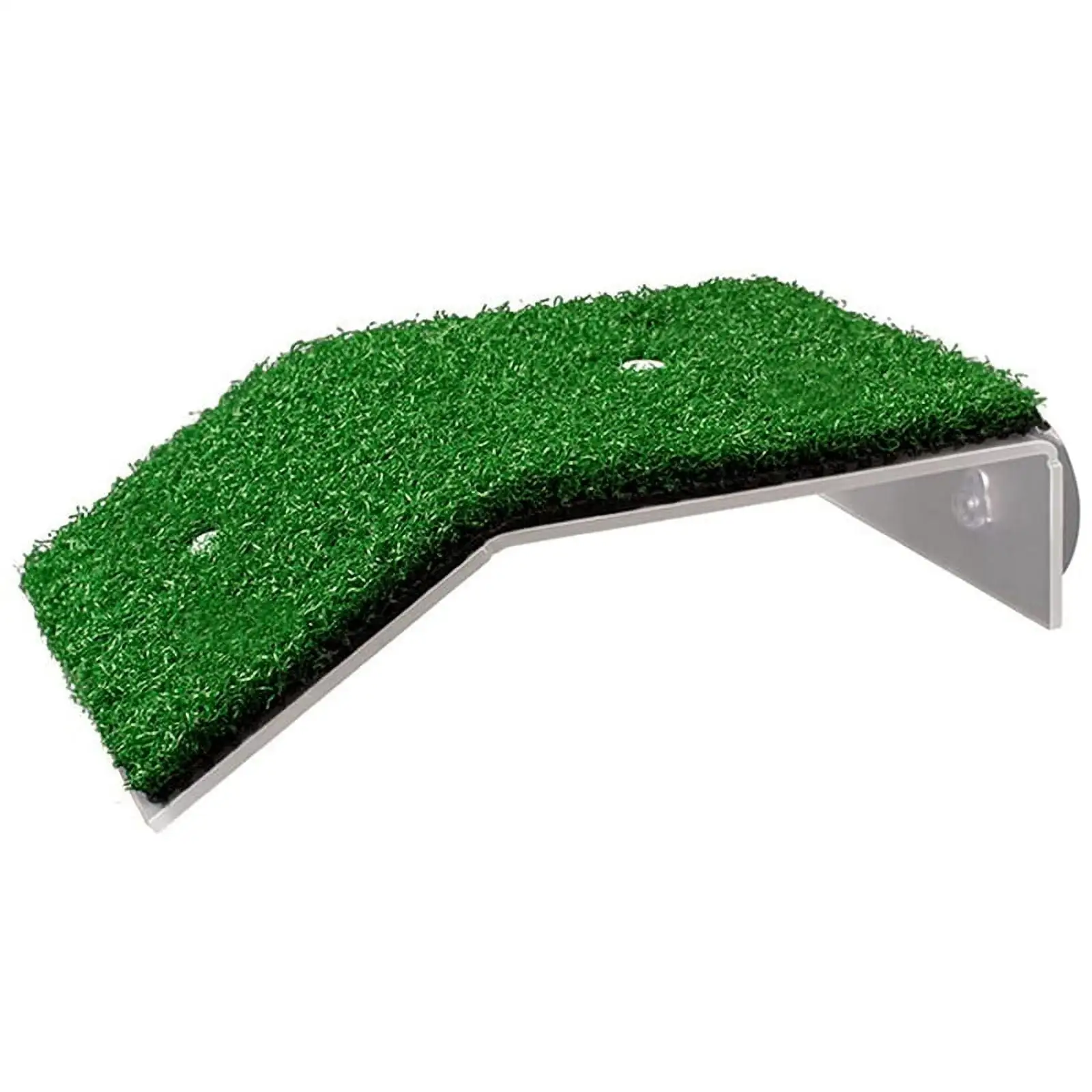 Lawn Turtle Basking Platform Turtle Resting Basking Platform. Simulation Grass Turtle Ramp for Turtle Tank. Reptile S