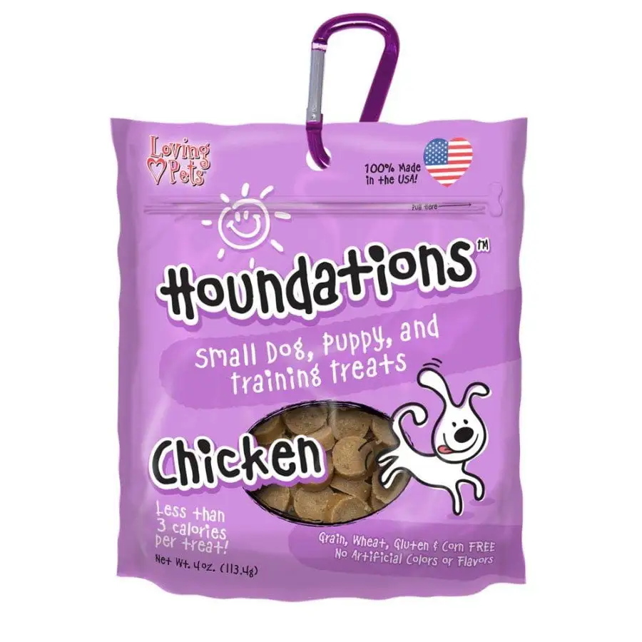 Loving Pets Houndations Training Treats for Dogs 4 oz.