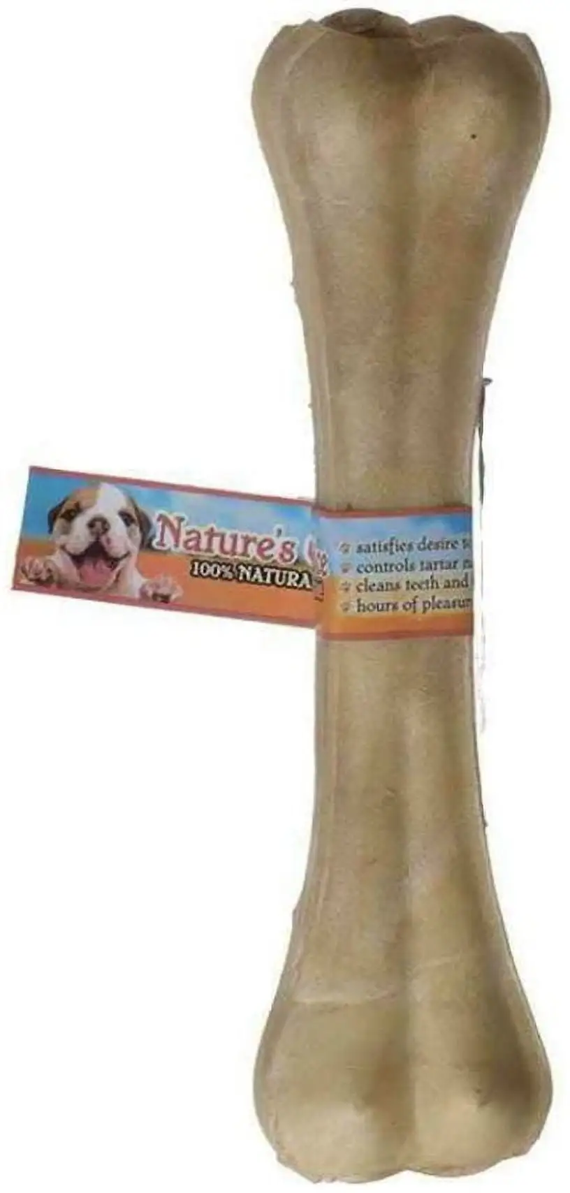 Loving Pets Natures Choice 100% Natural Rawhide Pressed 10 Bone Large