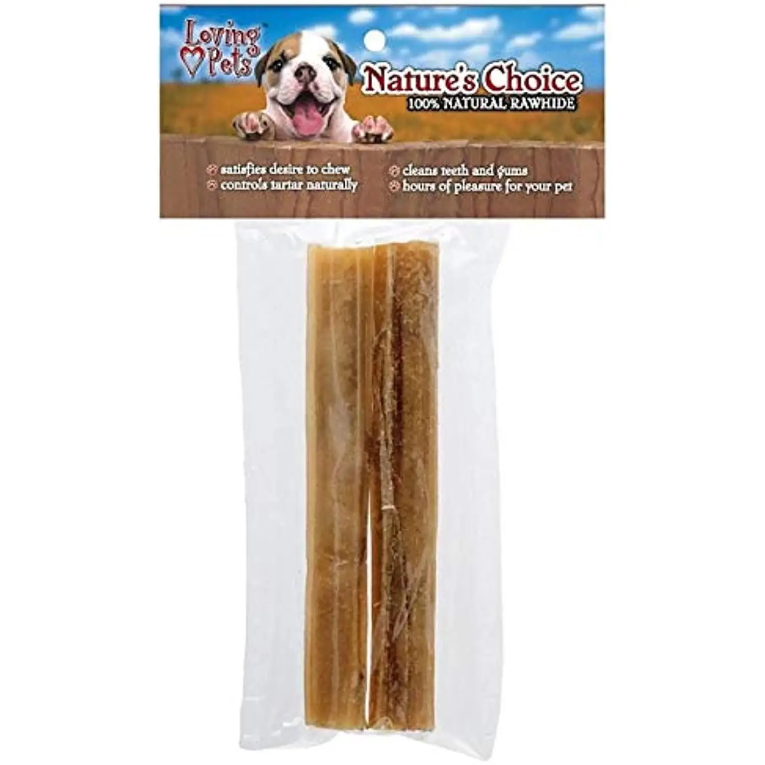 Loving Pets Pressed Sticks Rawhide Chew