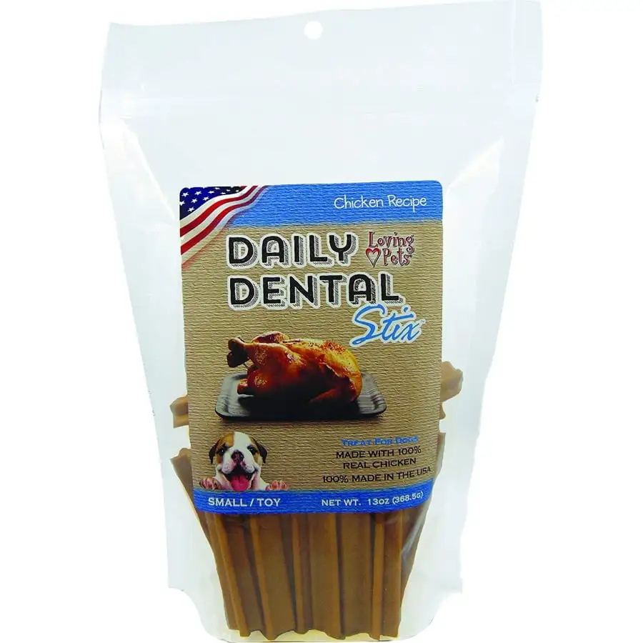 Loving Pets Small Dental Sticks 13oz-Chicken