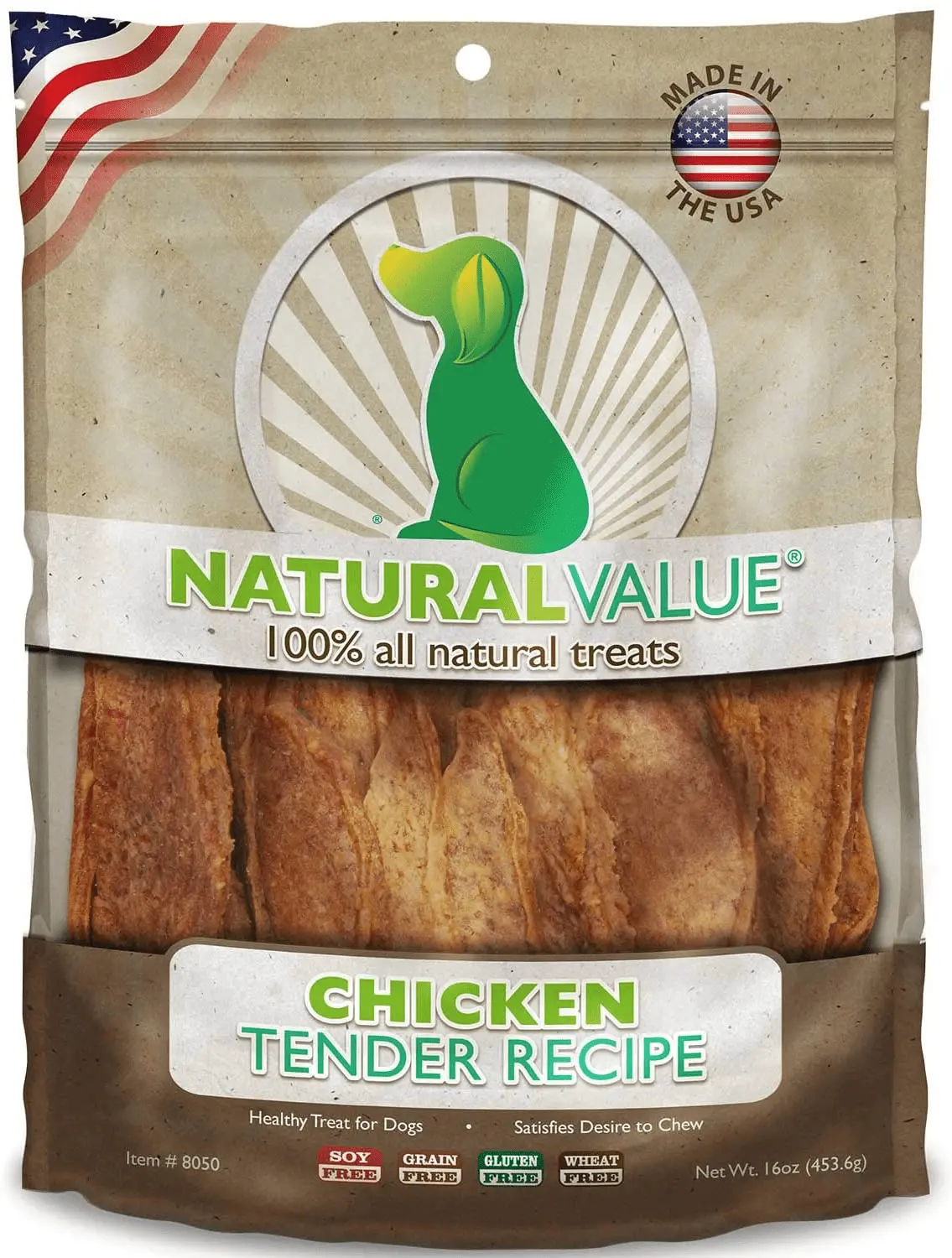 Loving Pets Soft Chew Tenders Made in USA Flavor:Chicken Size:Pack of 1