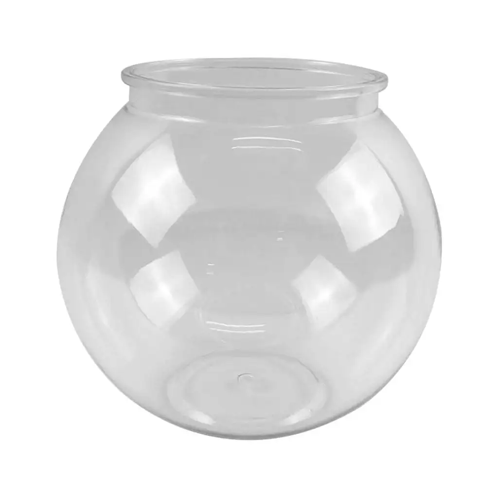 MANNYA Plastic Bubble Bowls Clear Vases for Prizes Centerpieces PET Party Decoration