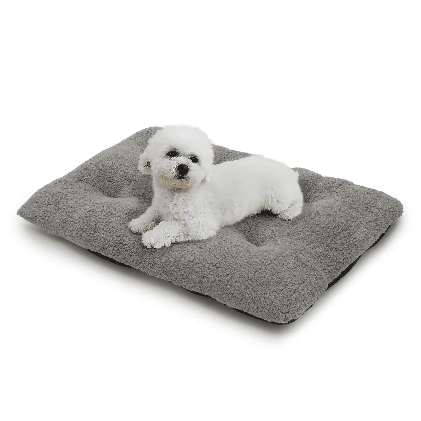 Magshion Dog Beds Pillow for Indoor Dogs.28 Pet Bed for Small Dogs & Cats. Washable-Rectangle Pet Bed for Puppy and Kitten. Dark Gray