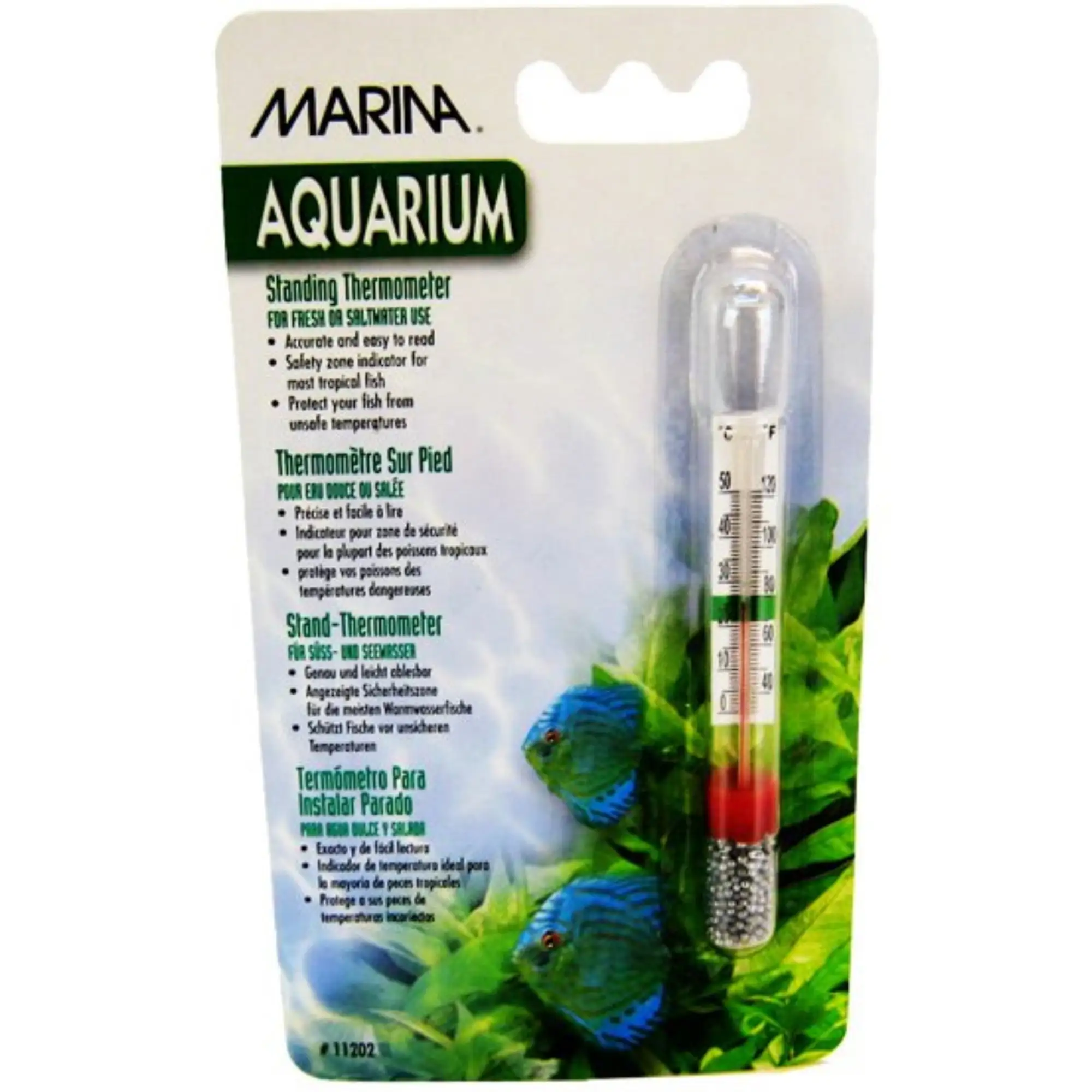 Marina Aquarium Standing Thermometer