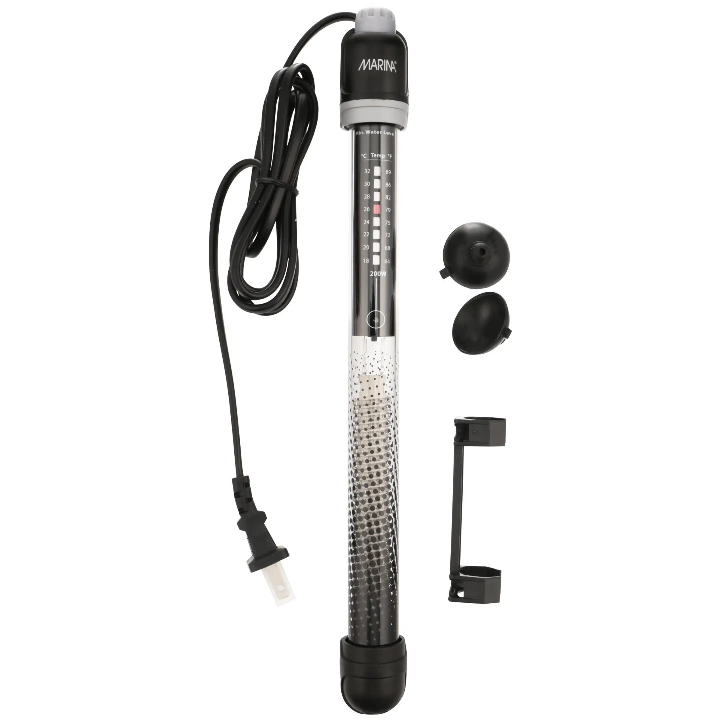 Marina Submersible Aquarium Heater. 10.5-Inch. 200-Watt