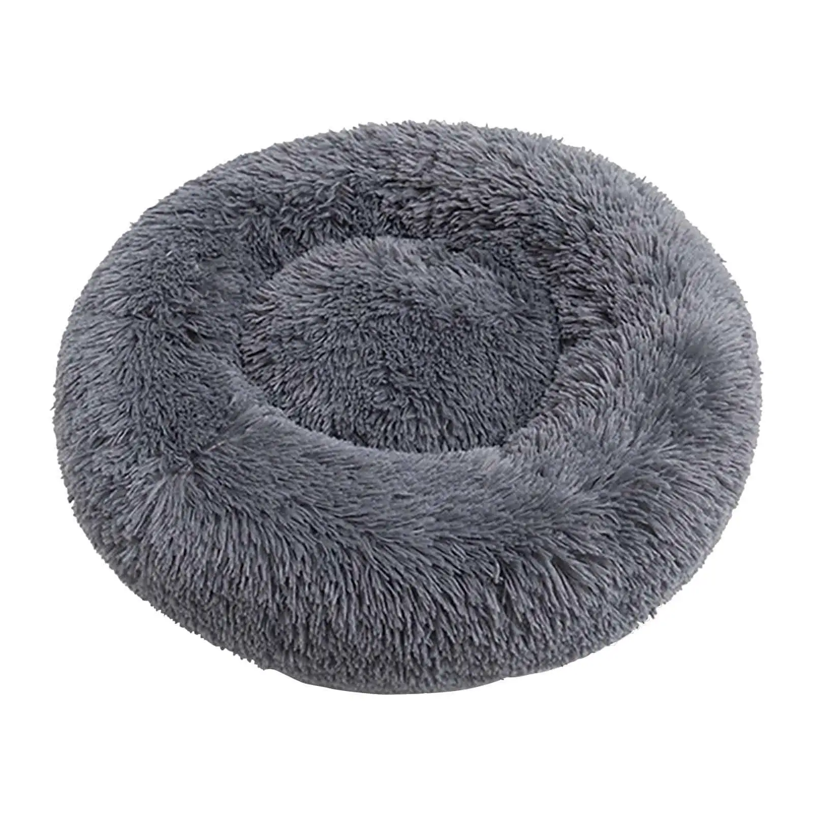 Matoen Round Anti Anxiety Washable Dog Cat Bed. Calming Pet Bed for Small/Medium/Large Cats and Dogs. 16 inch