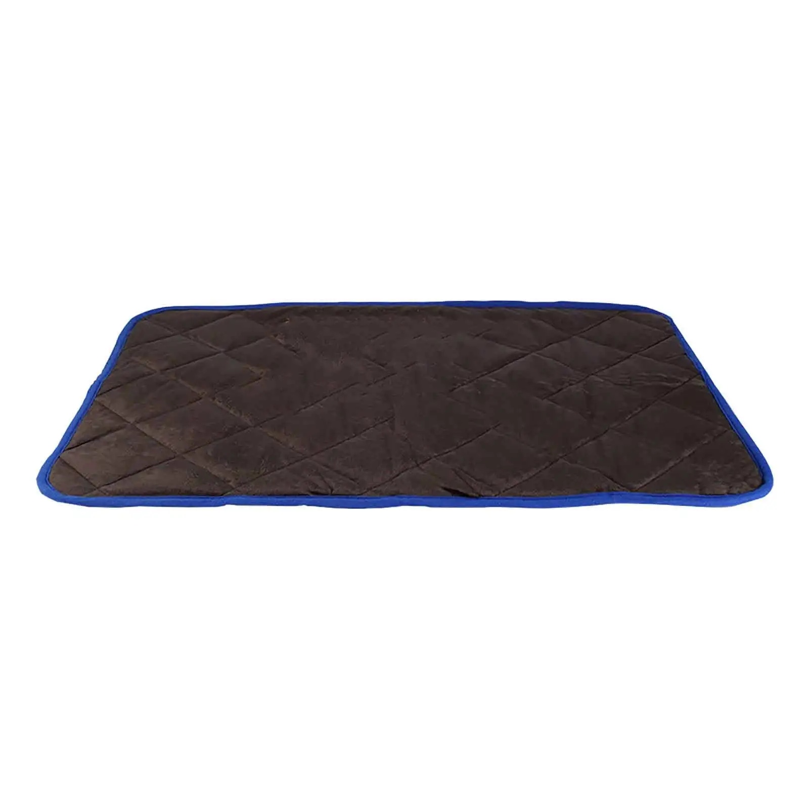 Meitianfacai Soft Self Warming Pet Mat. Warm Thermal Dog Crate Pad for Indoor Outdoor Pets. Washable Anti-Slip Kennel Mat for Medium Small Dogs and Cats (Coffee)