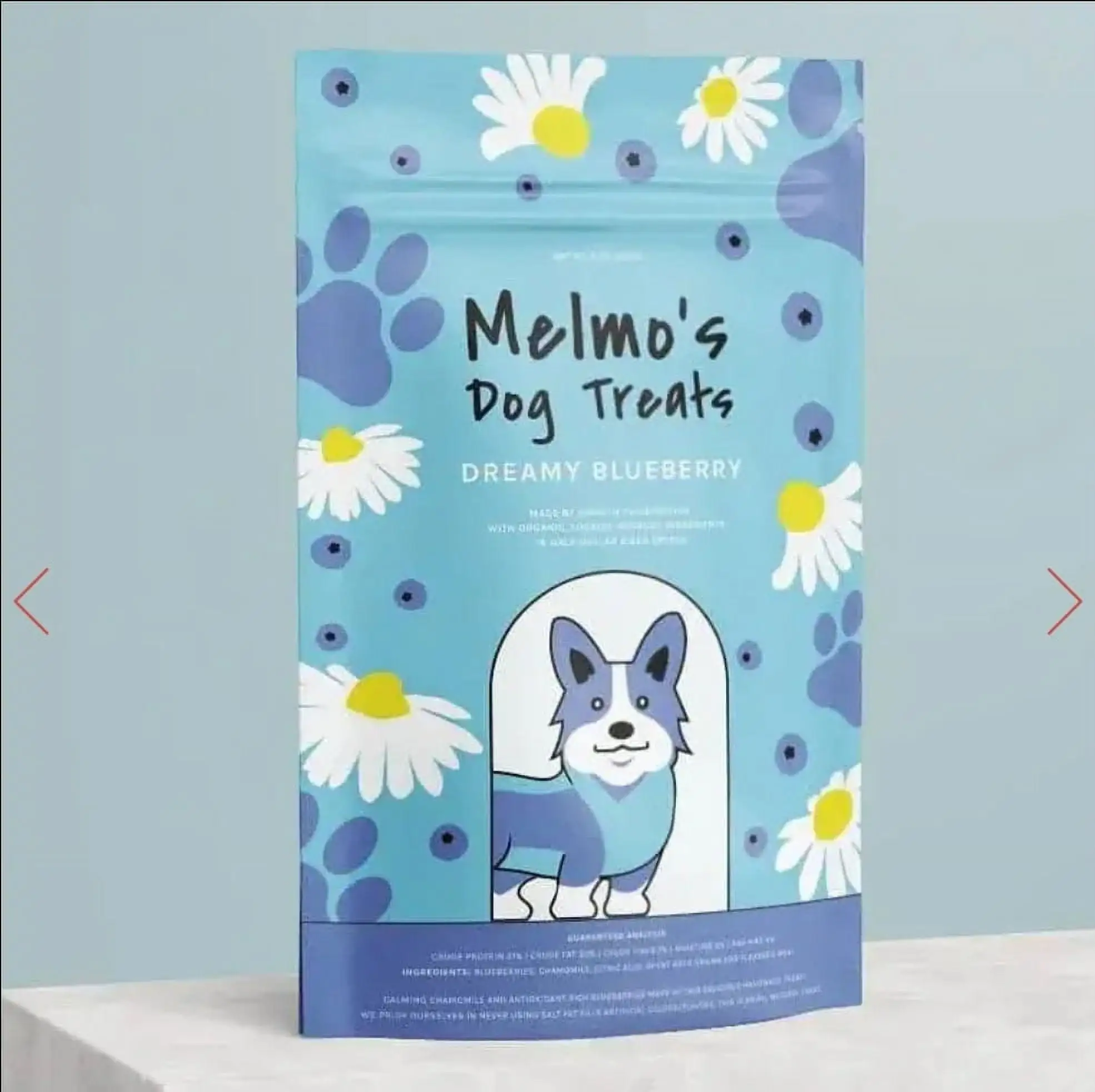 Melmo's Organic Dog Treats (Blueberry)