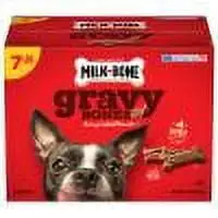 Milk-Bone GravyBones Dog Biscuits. Small Dog Treats. 7 lb