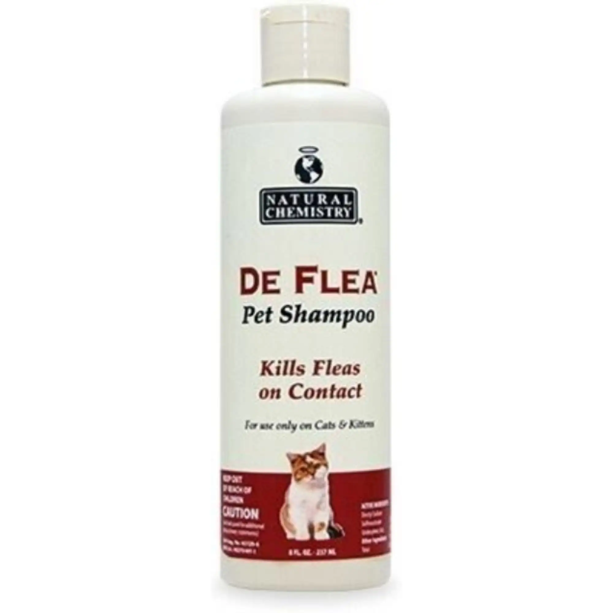 Miracle Care Natural Chemistry DeFlea Pet Shampoo for Cats