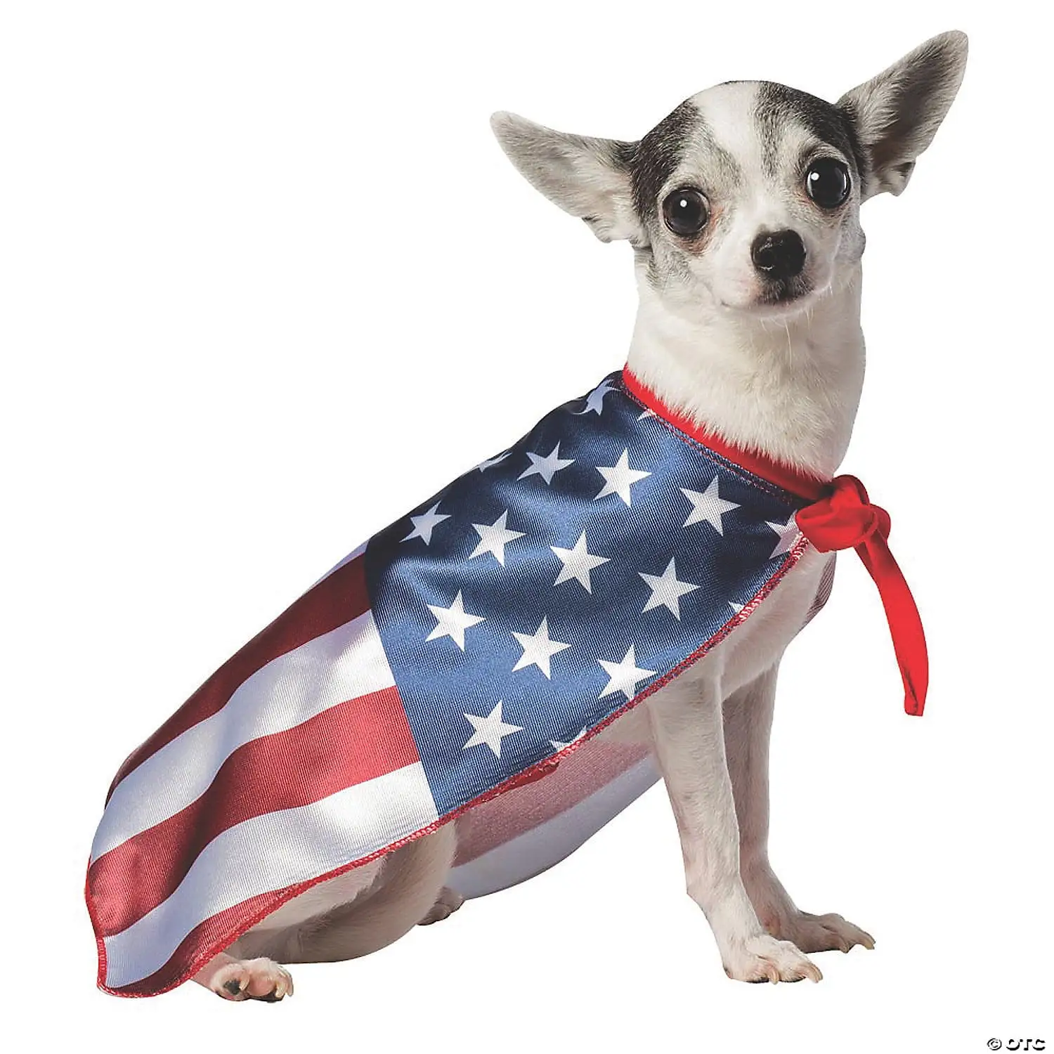 Morris Costumes USA Flag Cape Dog Costume