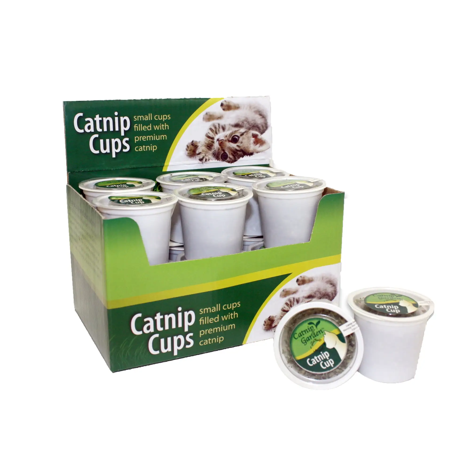 Multipet Catnip Garden Catnip K-Cup. 12 pack. 4 Grams Each