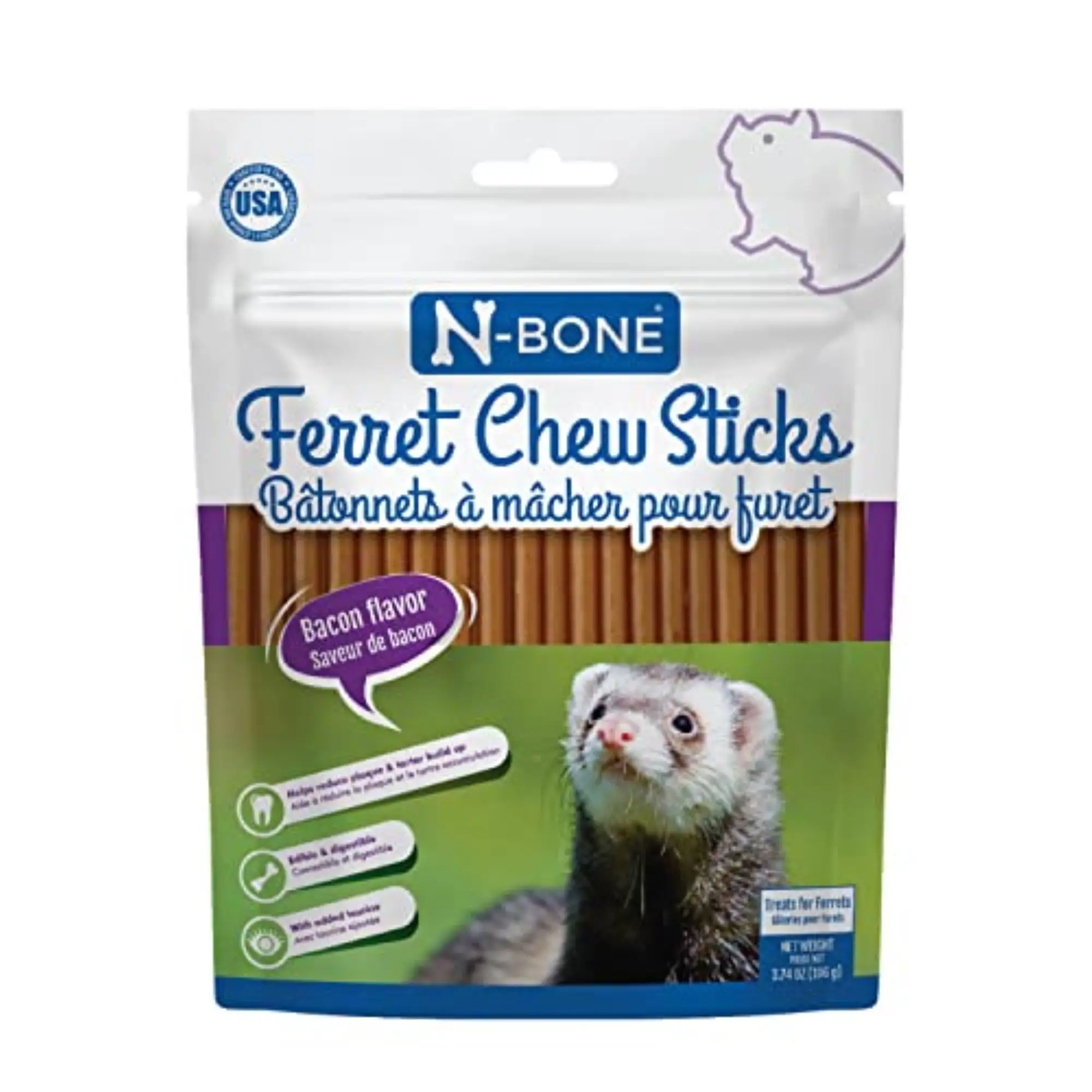 N-Bone Ferret Chew Sticks Bacon Recipe