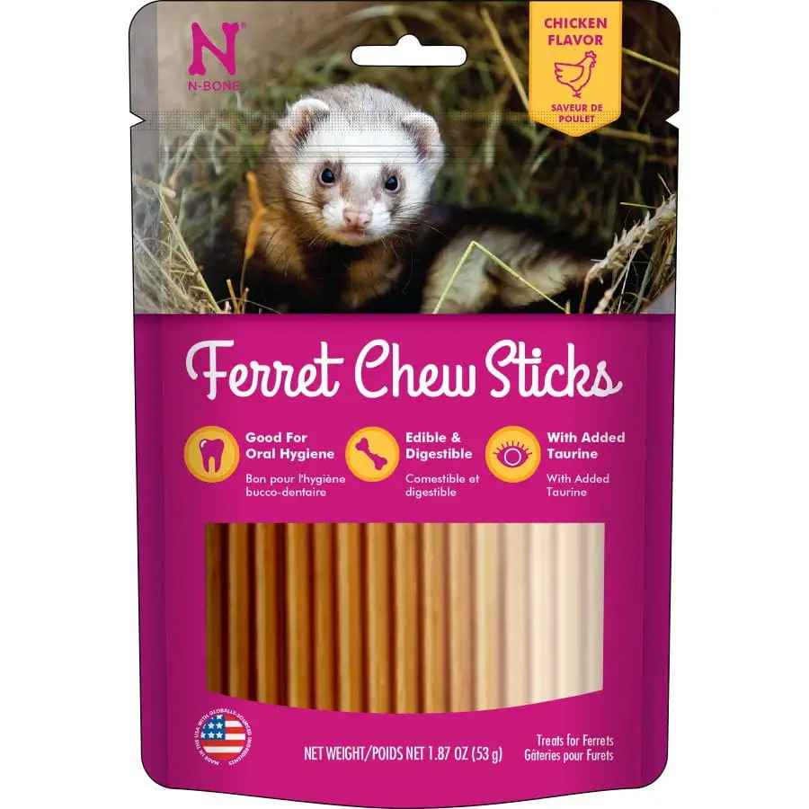 N-Bone Ferret Chew Sticks Chicken Flavor