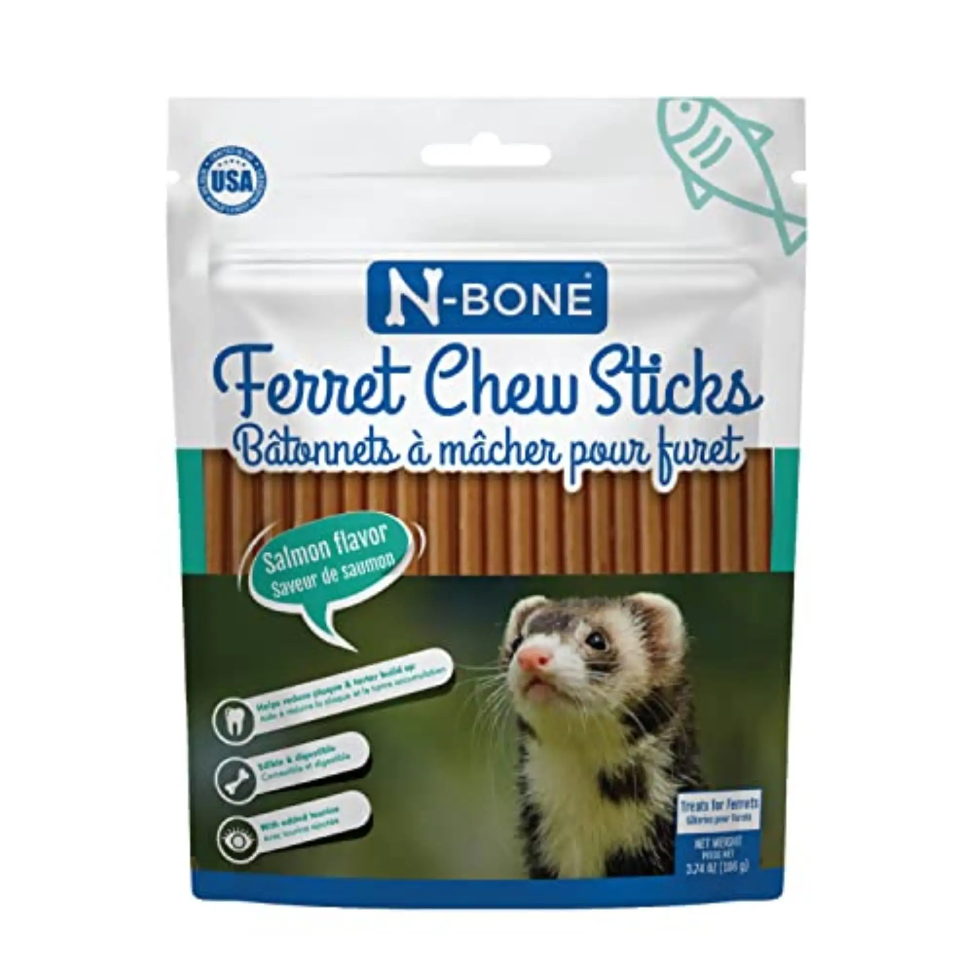 N-Bone Ferret Chew Sticks Salmon Recipe