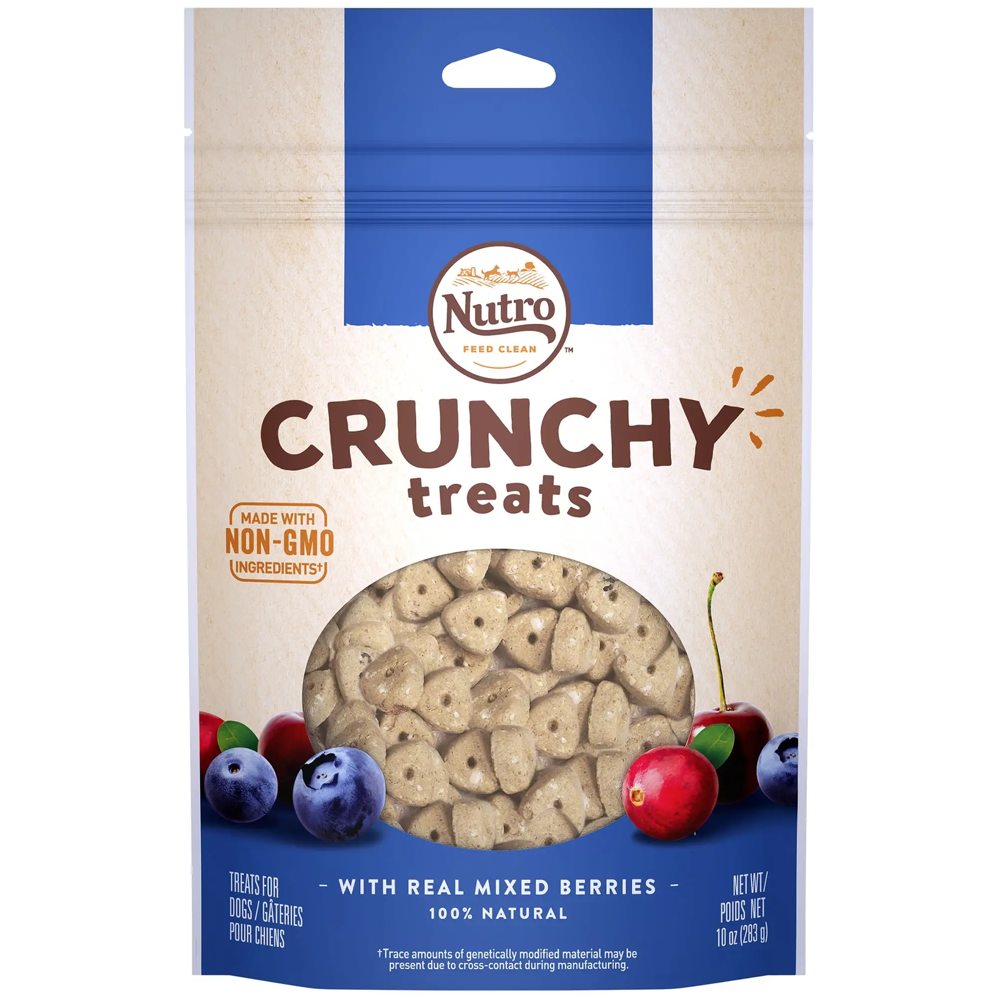 Nutro Crunchy Mixed Berry Dog Treat 10oz